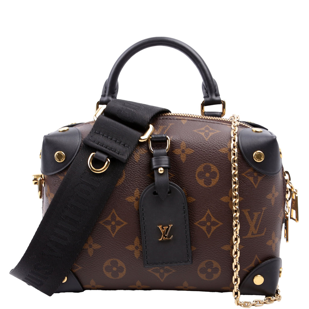 Petite Malle Souple Monogram Black/Brown