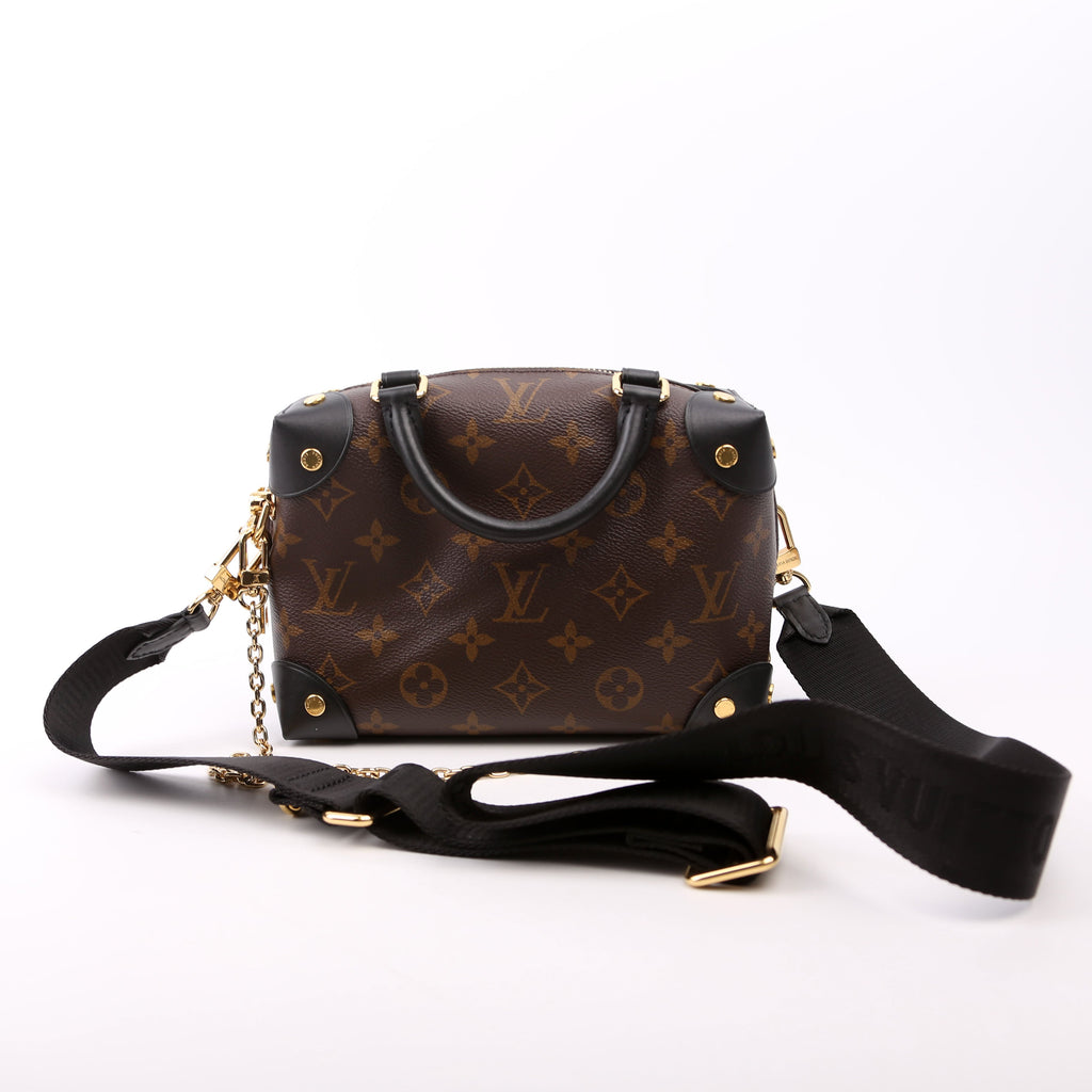 Petite Malle Souple Monogram Black/Brown