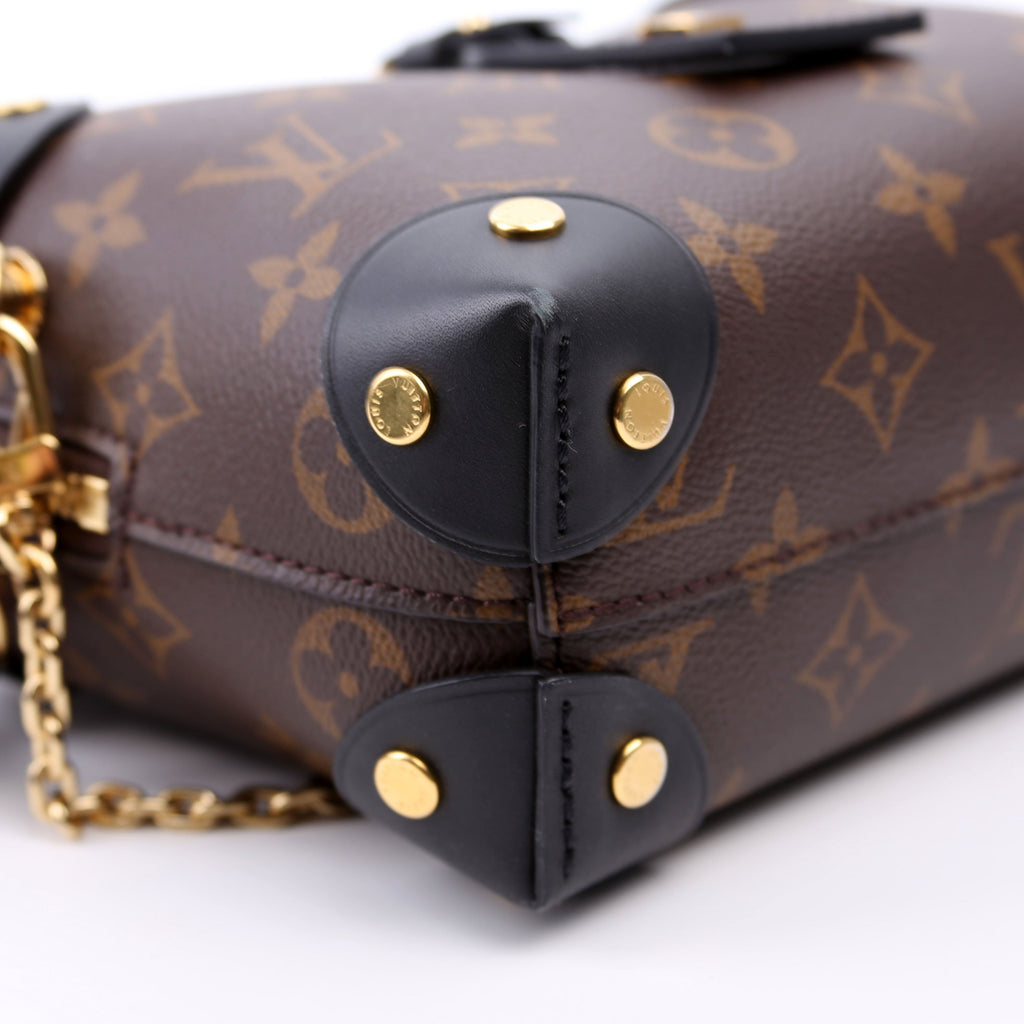 Petite Malle Souple Monogram Black/Brown