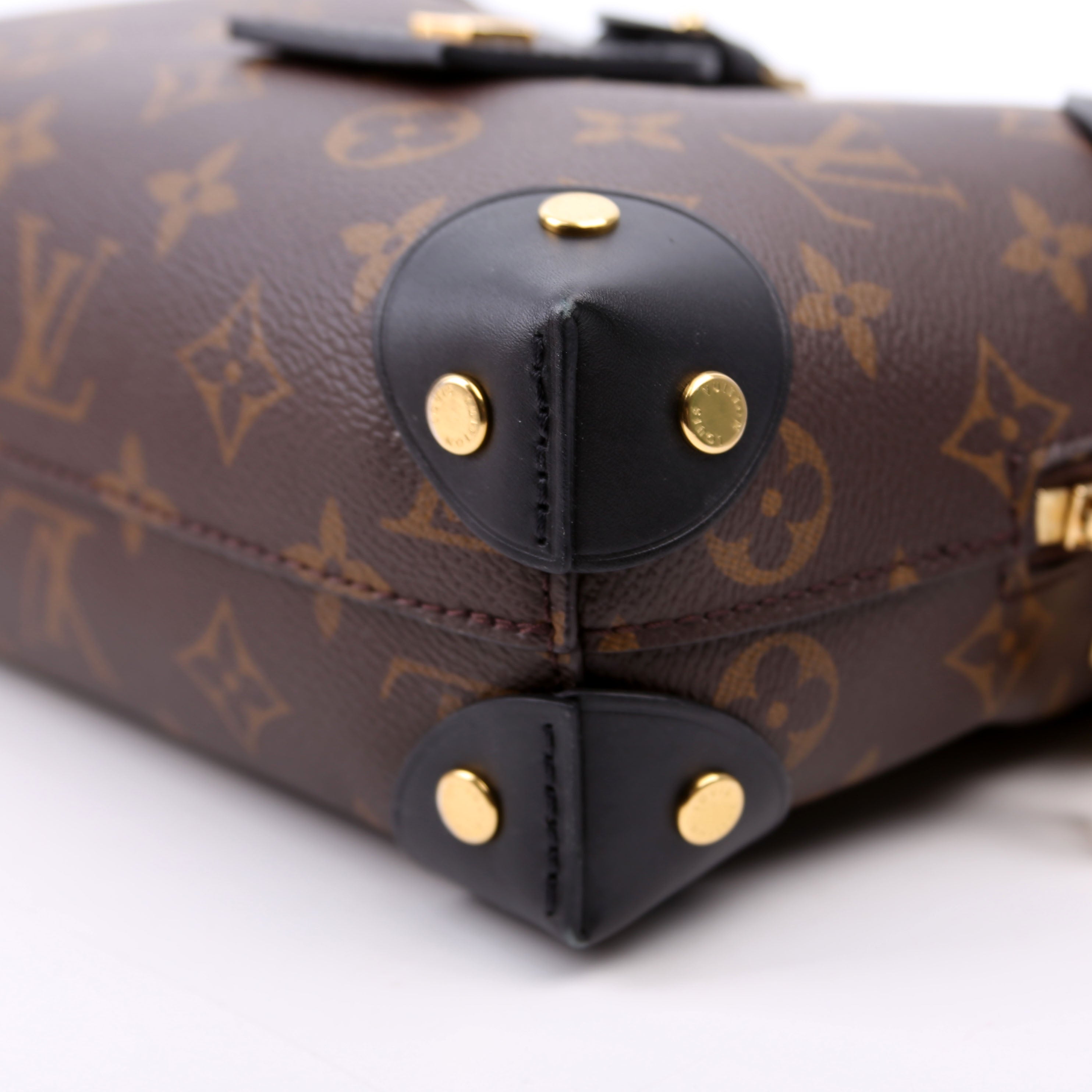 Petite Malle Souple Monogram Black/Brown