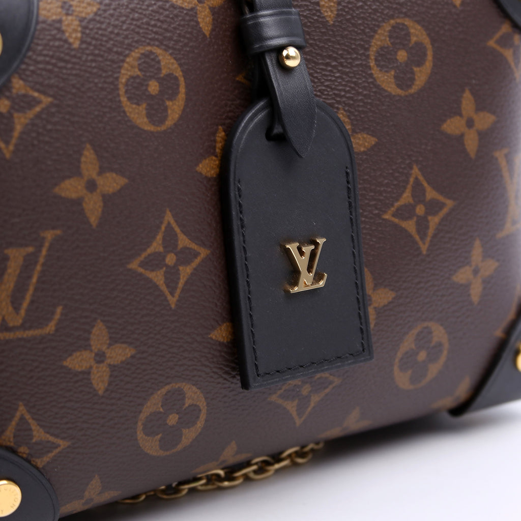 Petite Malle Souple Monogram Black/Brown