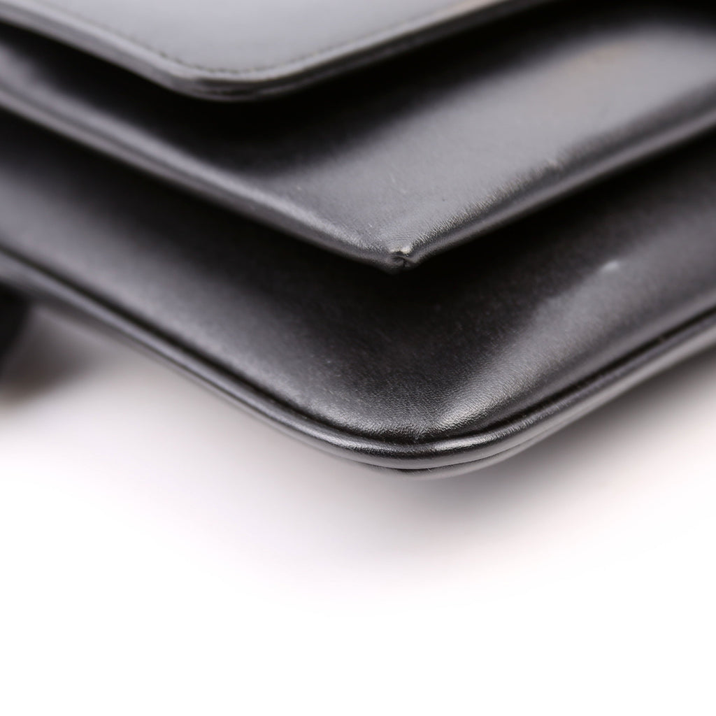 550129 Arli Flap Small Calfskin Black