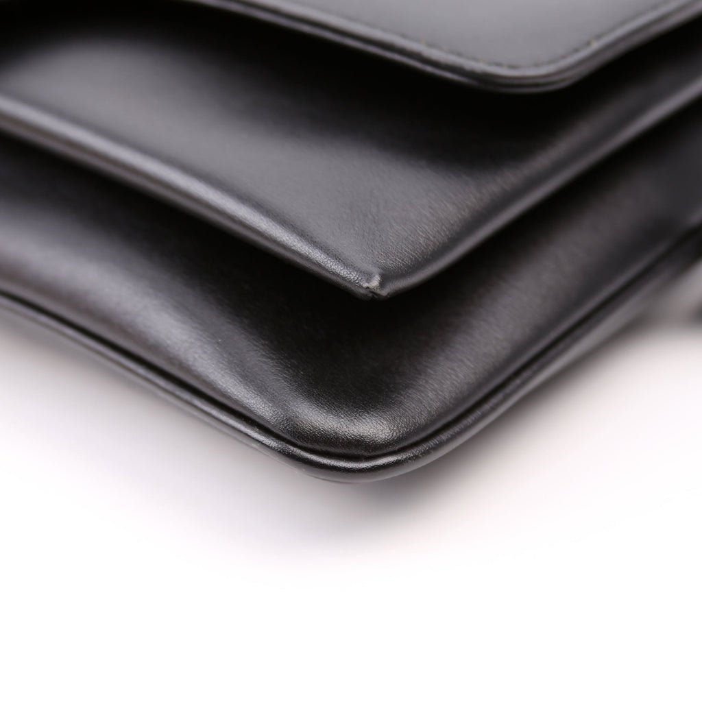 550129 Arli Flap Small Calfskin Black