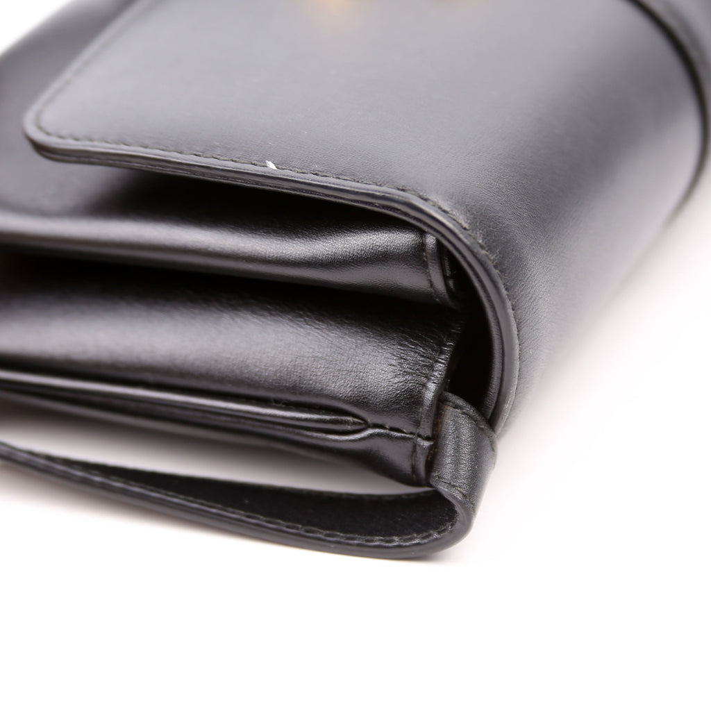 550129 Arli Flap Small Calfskin Black