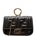 7AR844 Nano Baguette Charm Black