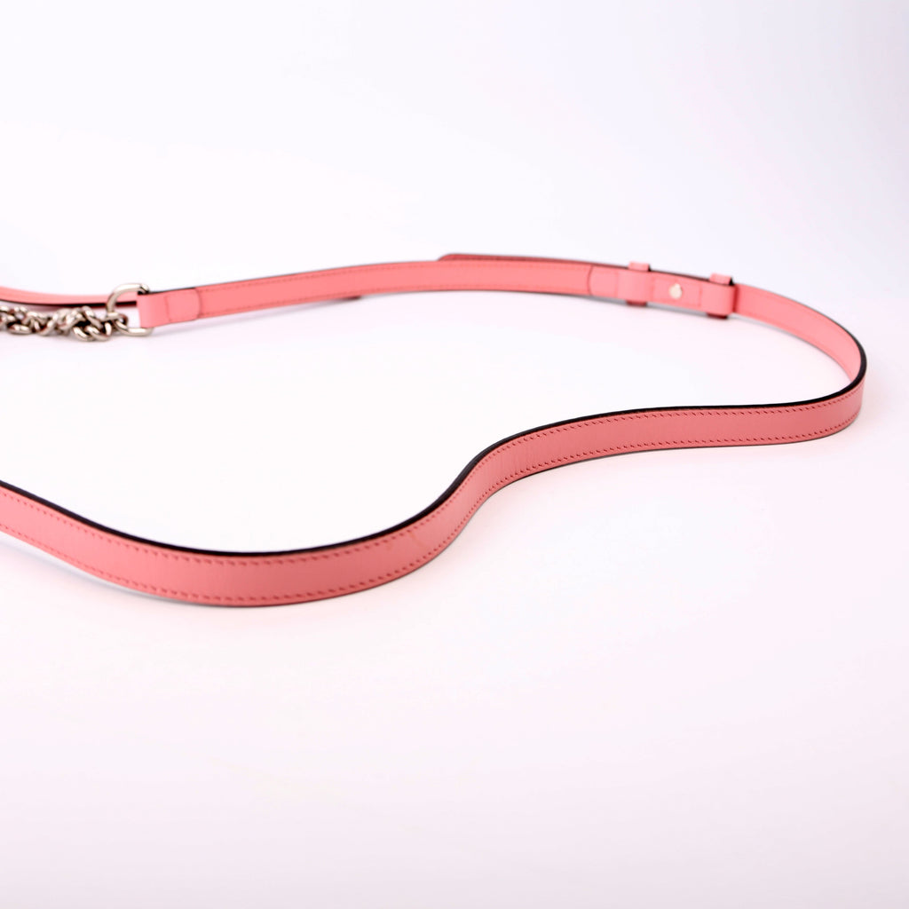 447632 Marmont Small Leather Camera Pink