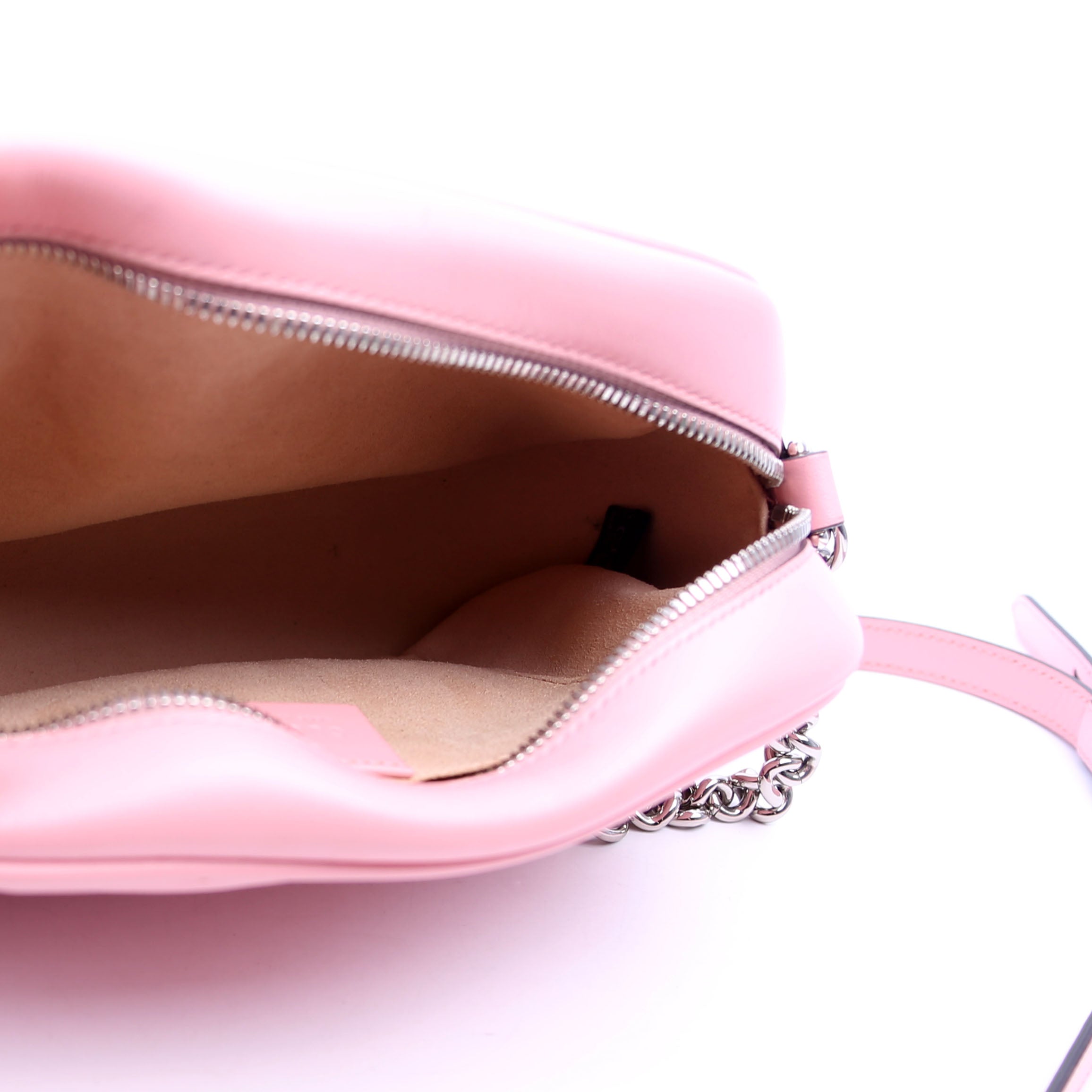 447632 Marmont Small Leather Camera Pink