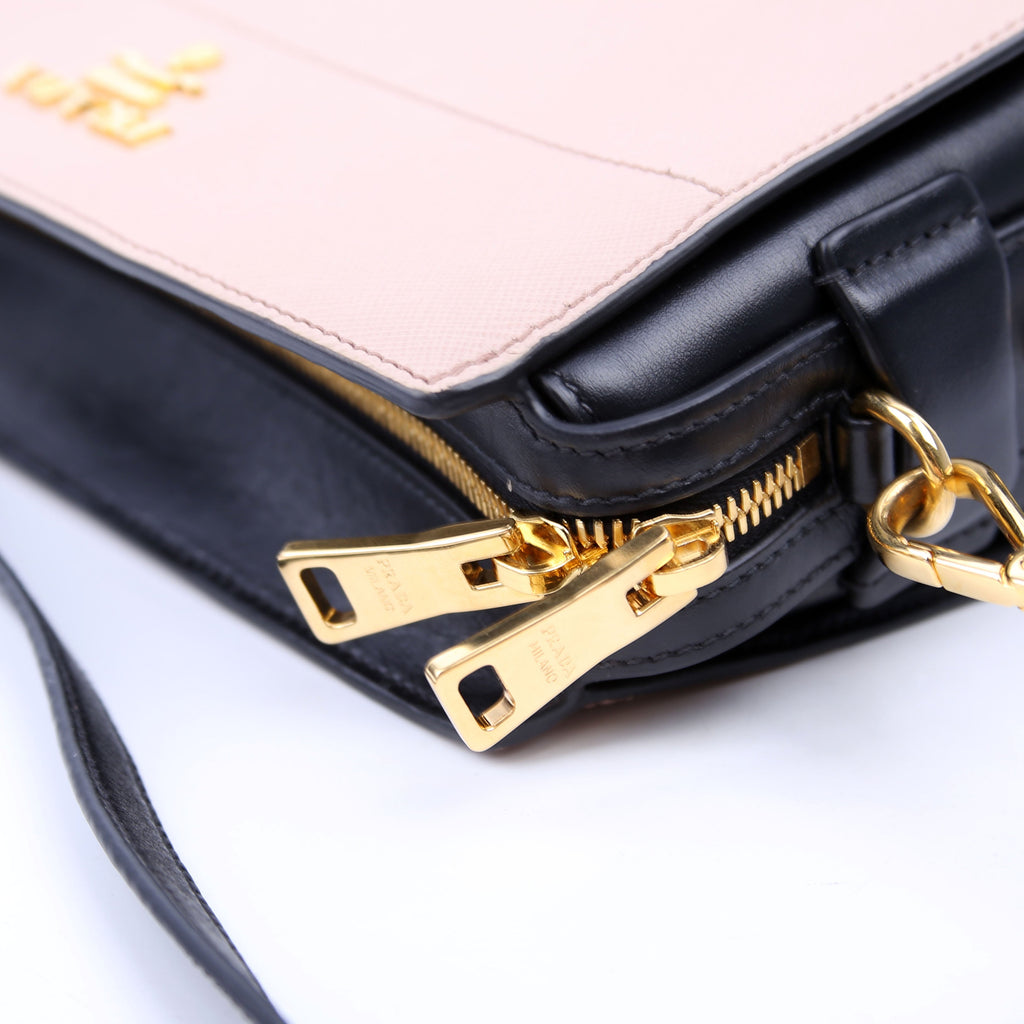Esplanade Crossbody Tan/Black