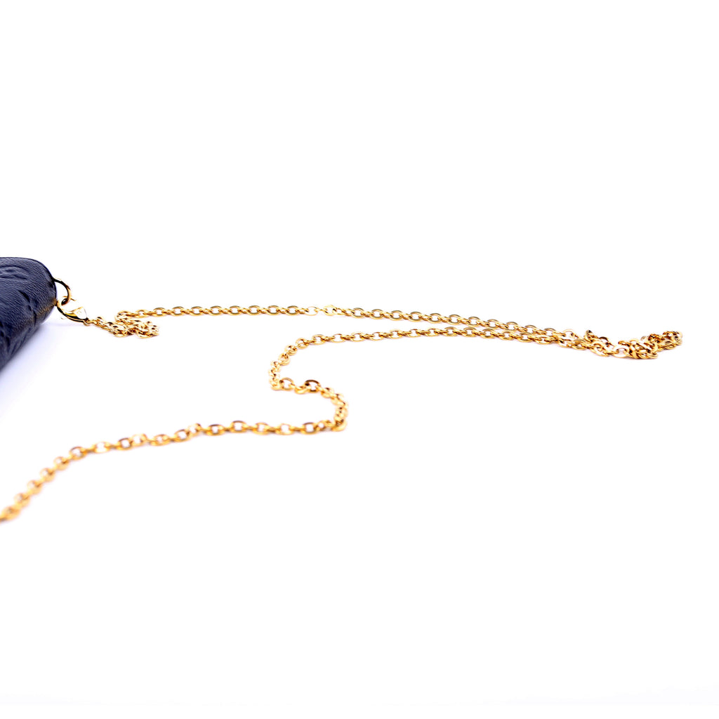 Pochette Felicie Empreinte Black