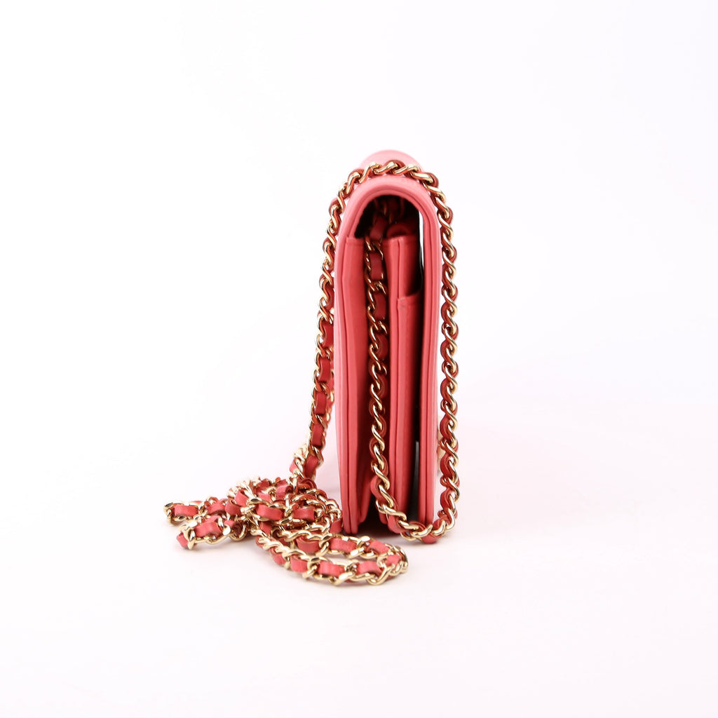 WOC Boy Chevron Lambskin Coral