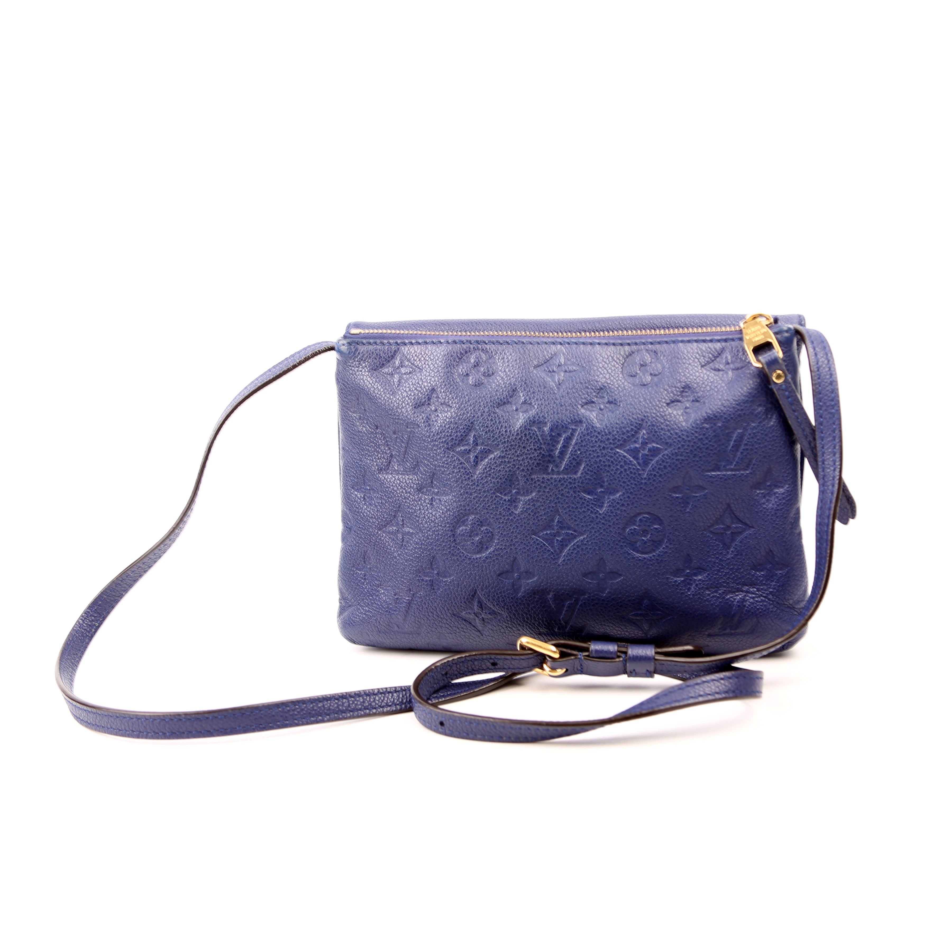 Twice Bag Empreinte Blue
