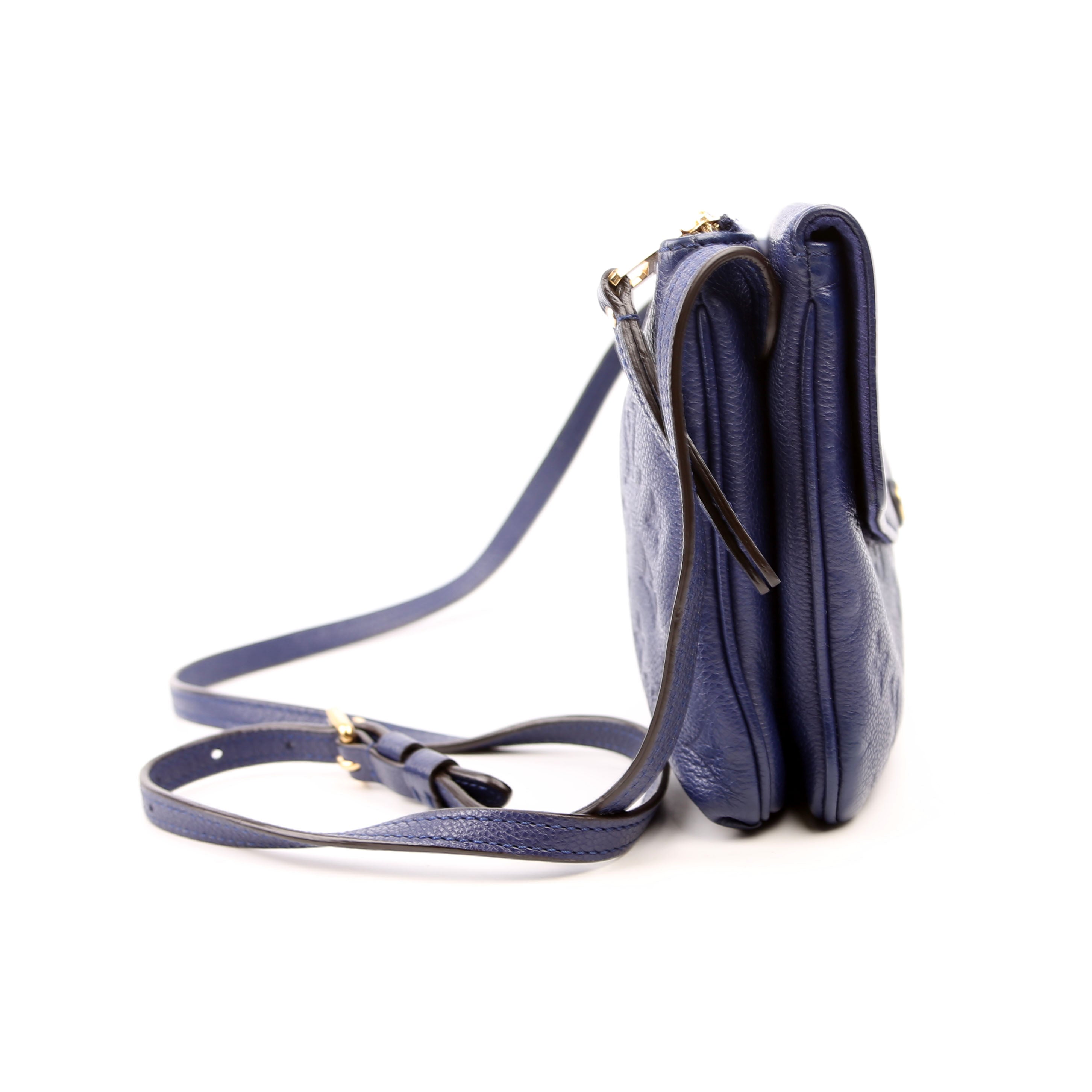 Twice Bag Empreinte Blue