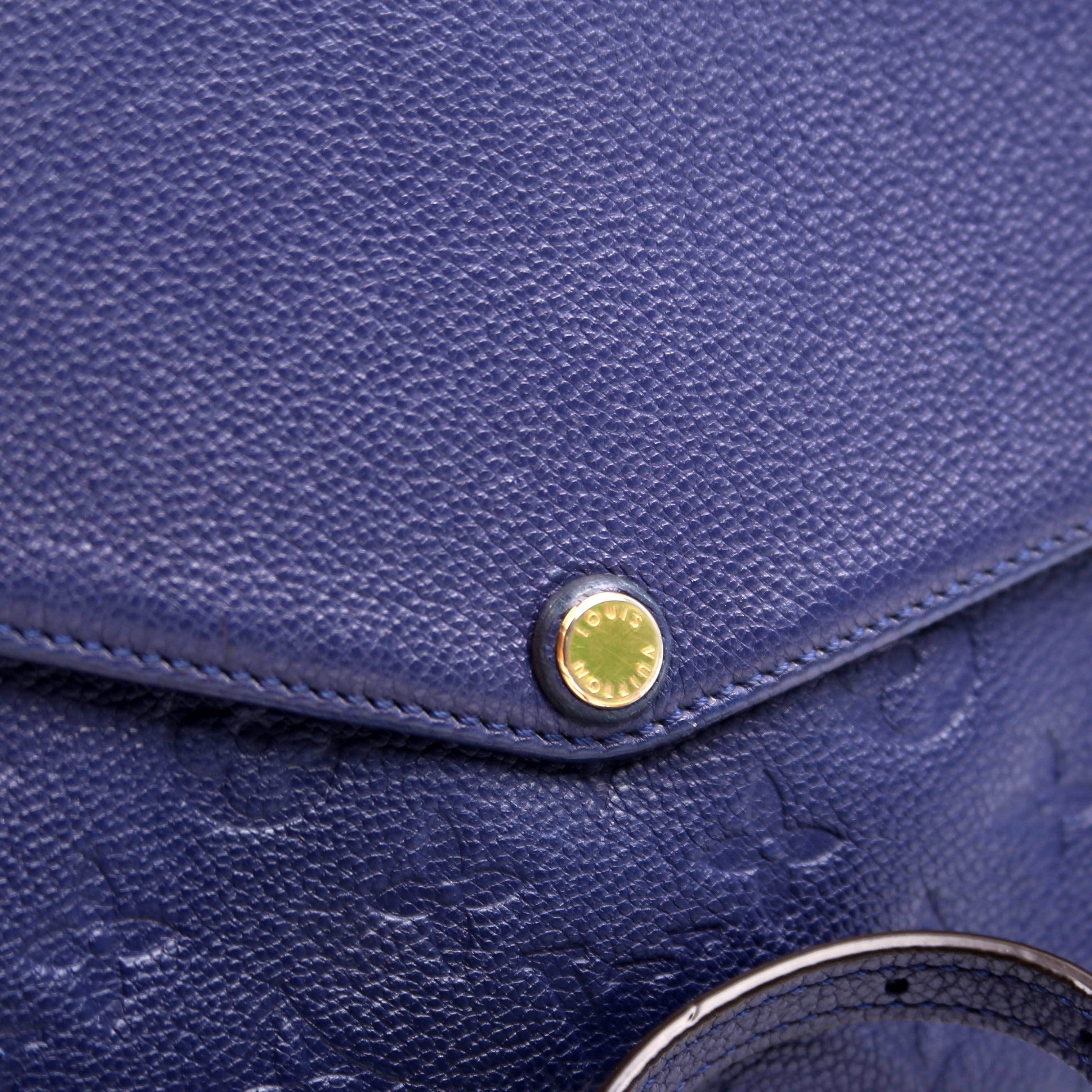 Twice Bag Empreinte Blue