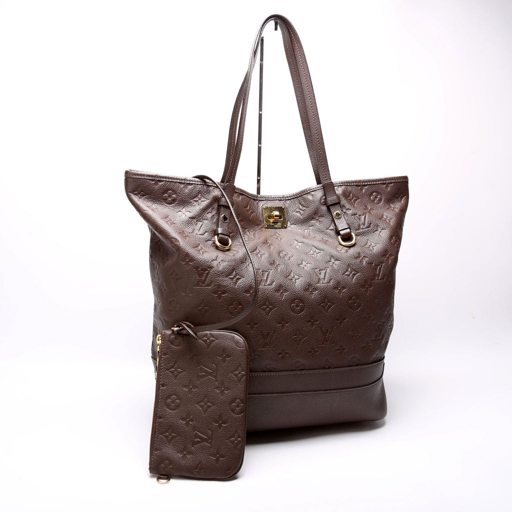 Citadine W/Pouch GM Empreinte Brown