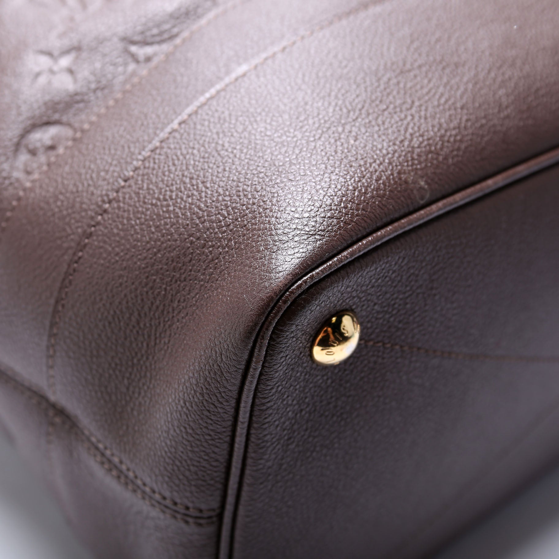Citadine W/Pouch GM Empreinte Brown