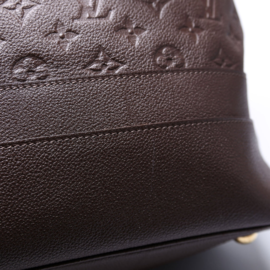 Citadine W/Pouch GM Empreinte Brown