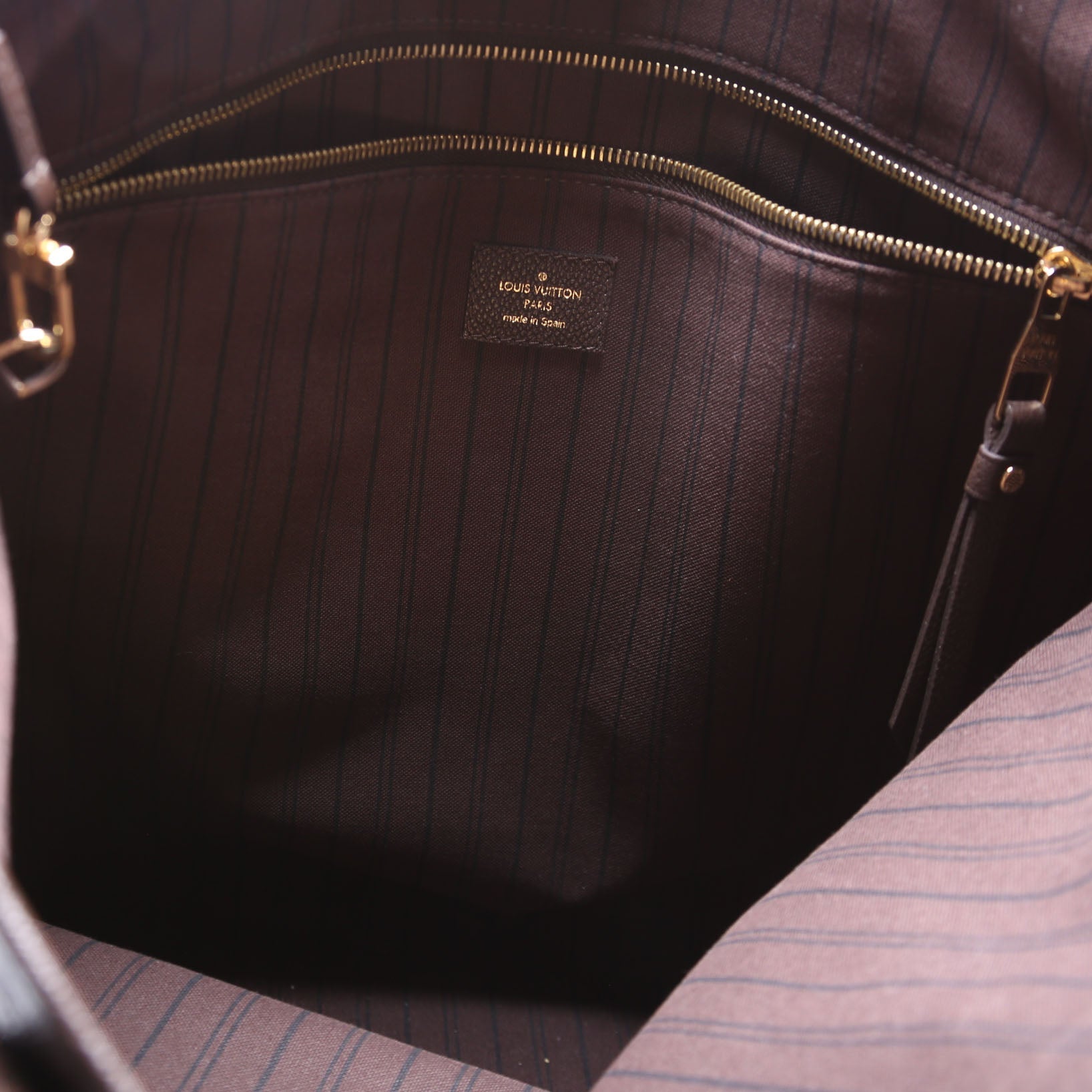 Citadine W/Pouch GM Empreinte Brown