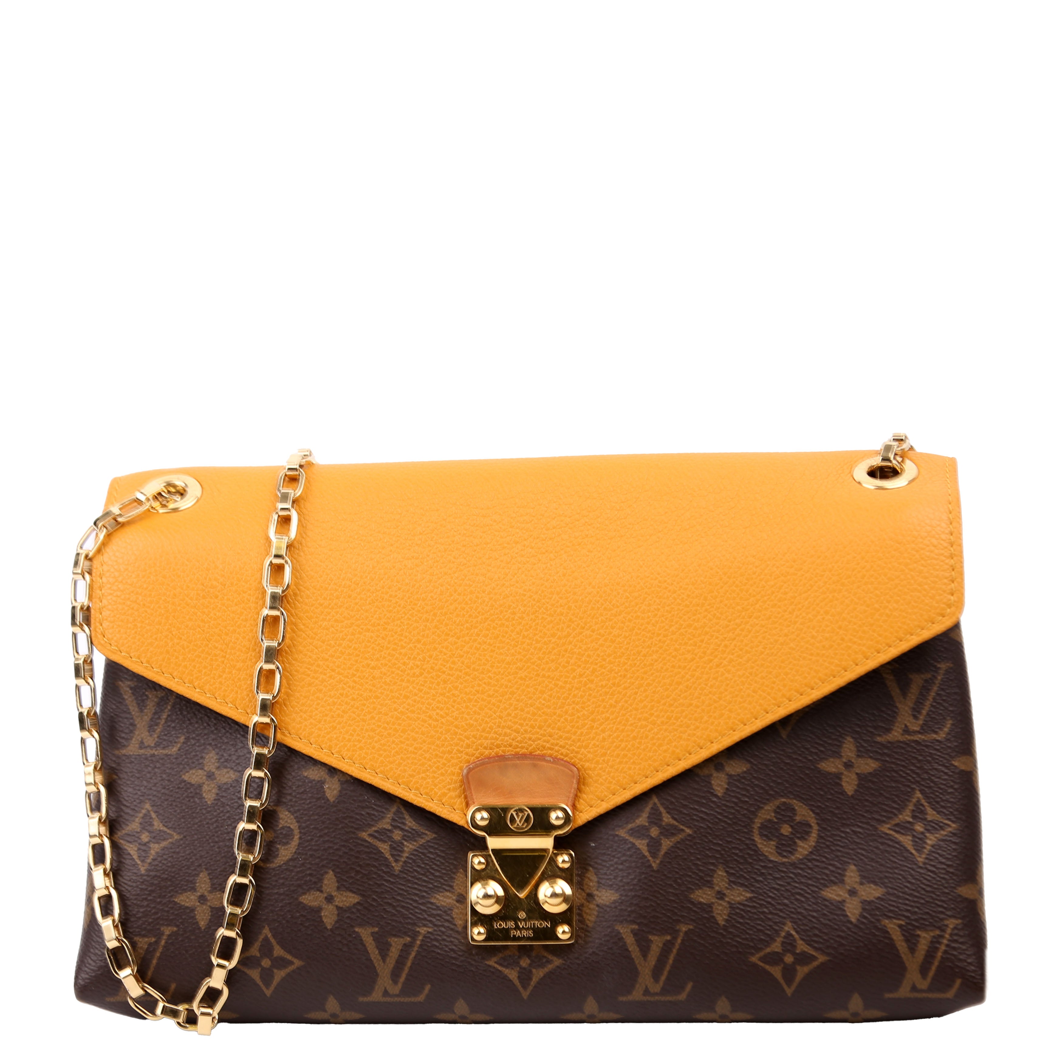 Pallas Chain Monogram Yellow