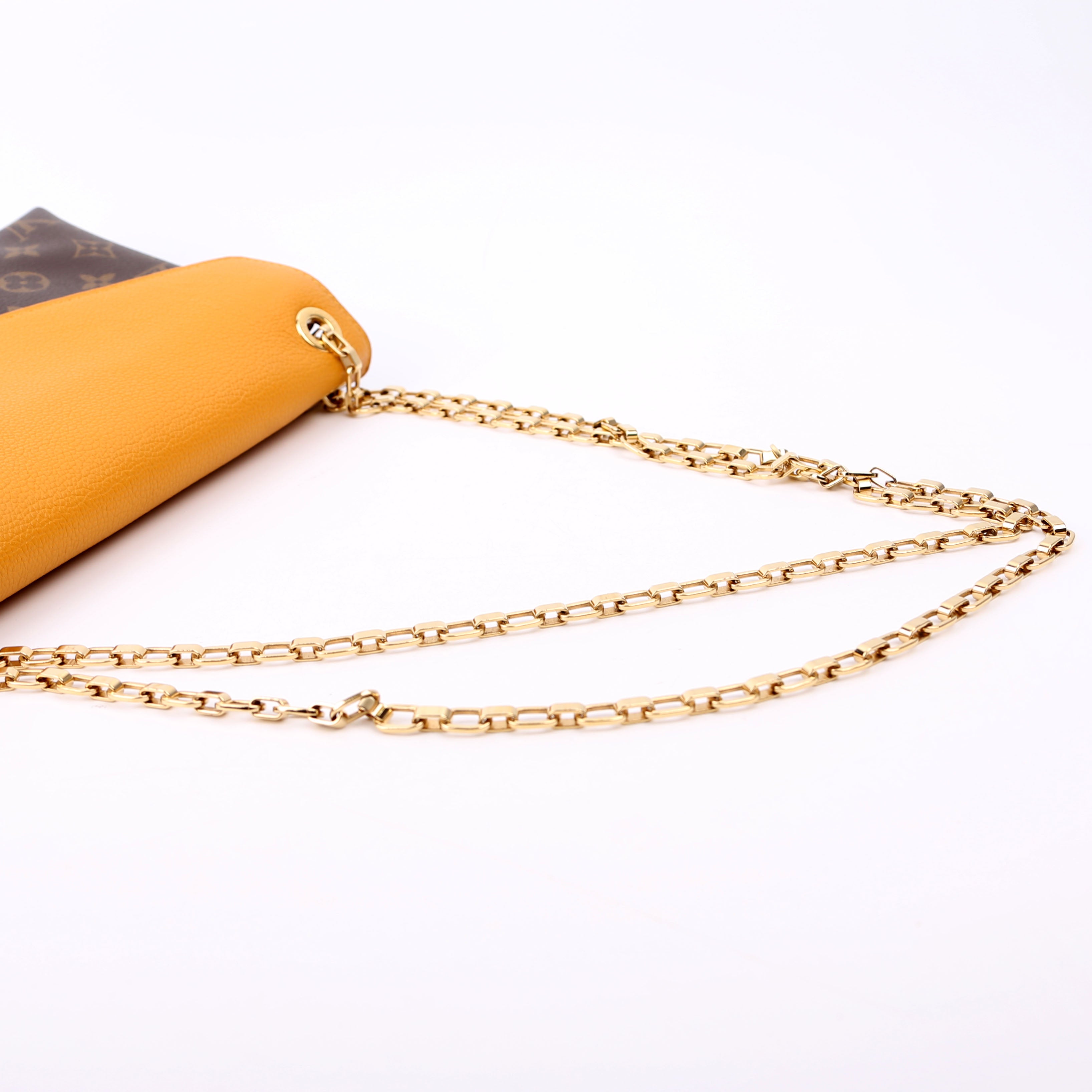 Pallas Chain Monogram Yellow