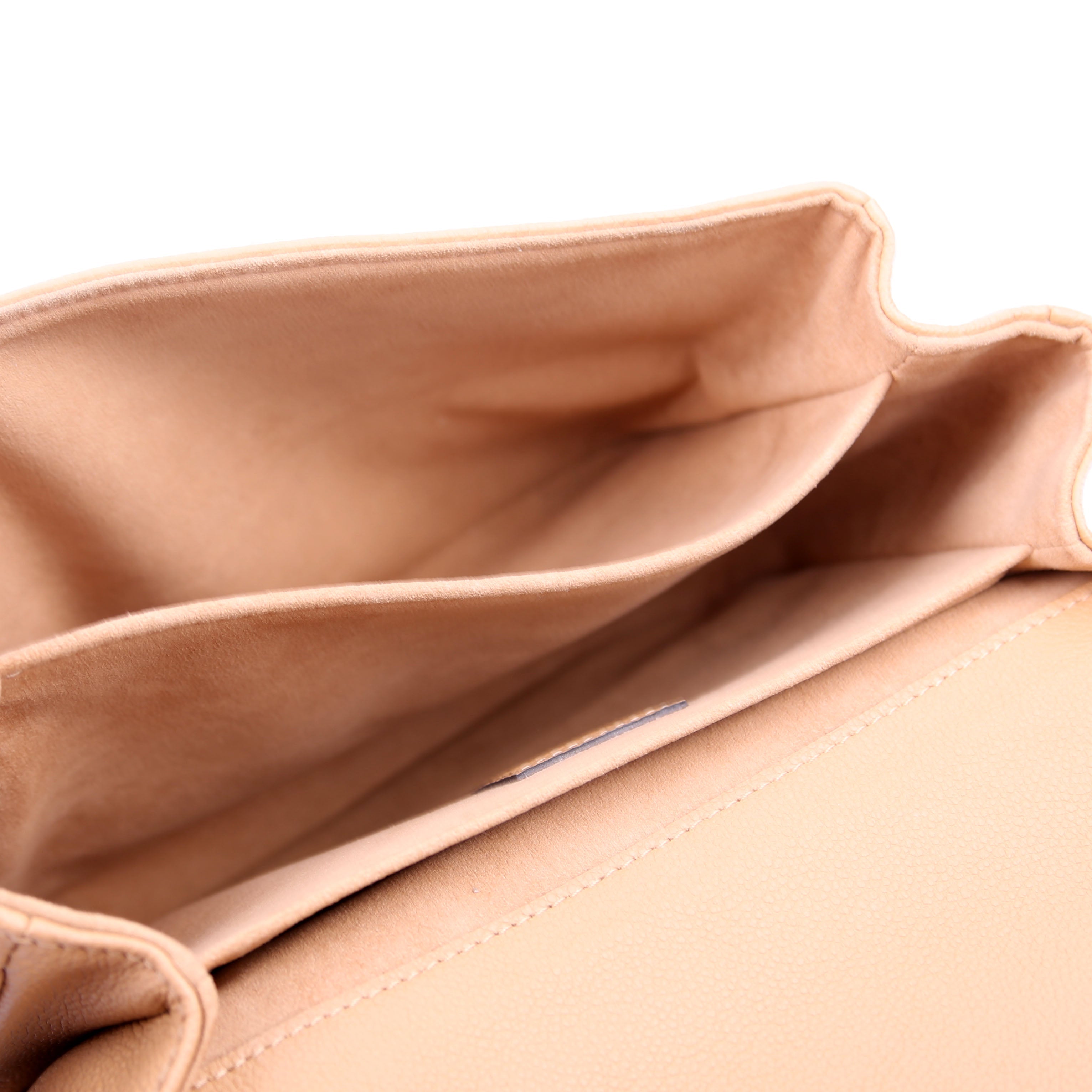 Pochette Metis Empreinte Bicolor Tan