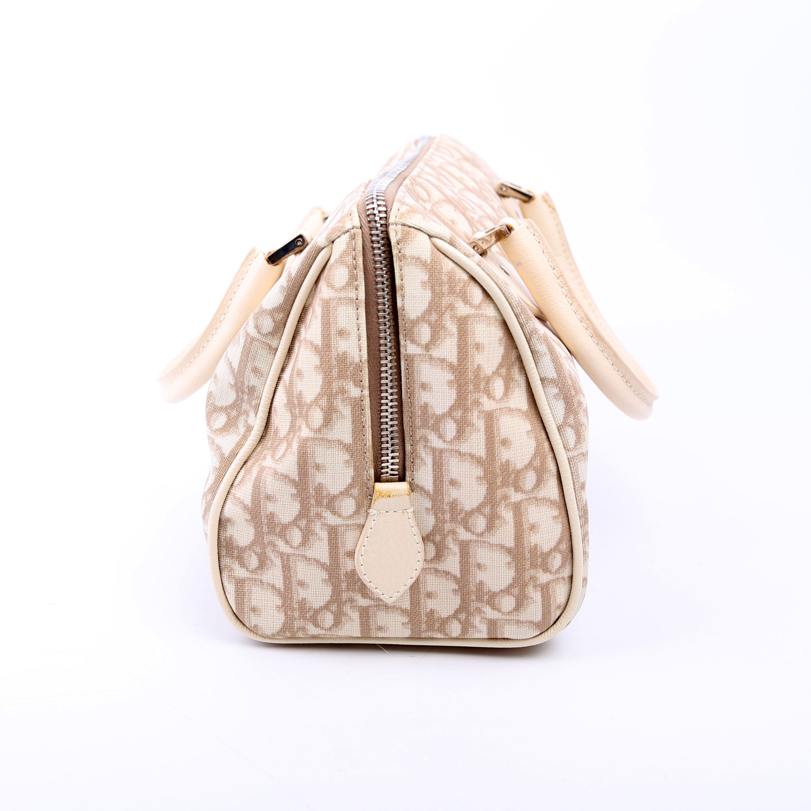 Diorissmo Boston Embroidered Flowers Beige