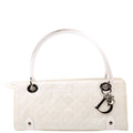 Lady Dior East West Vintage Canvas White