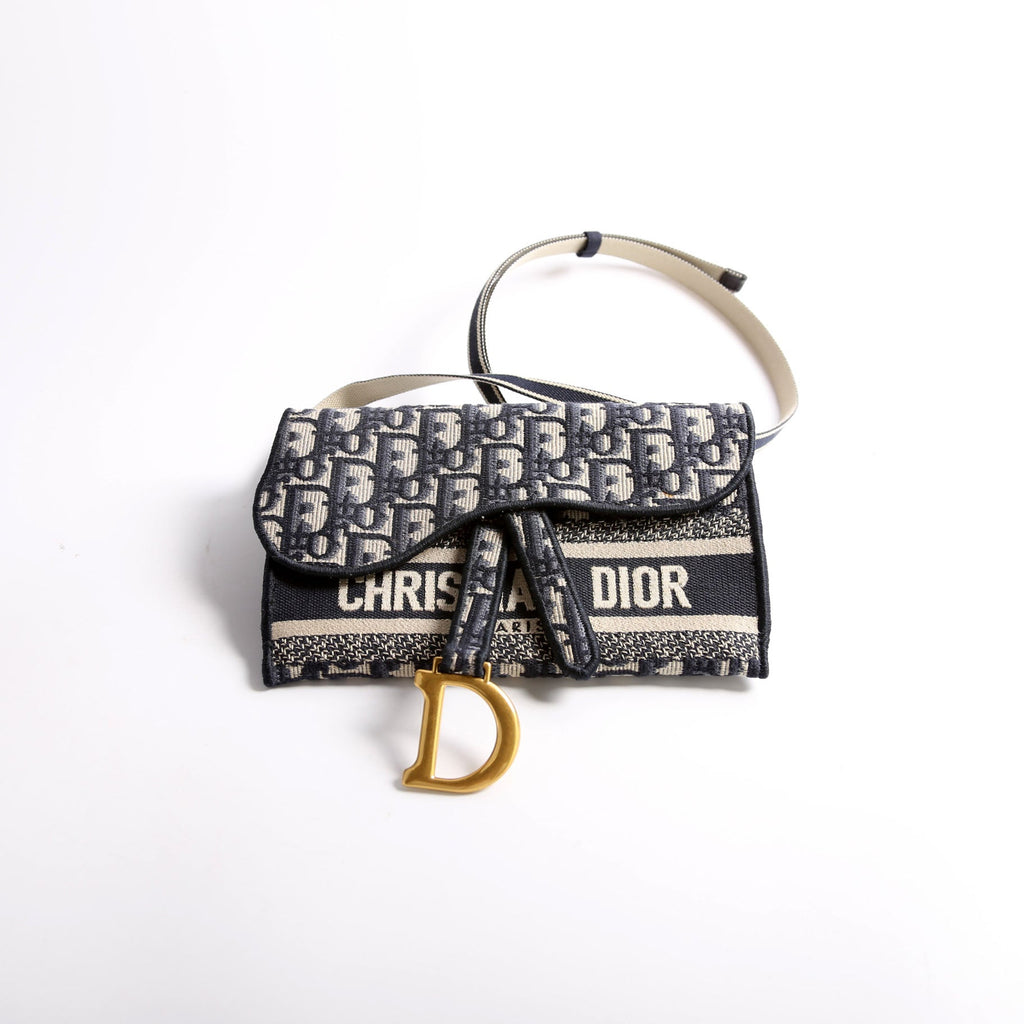 Slim Saddle Belt Bag Oblique