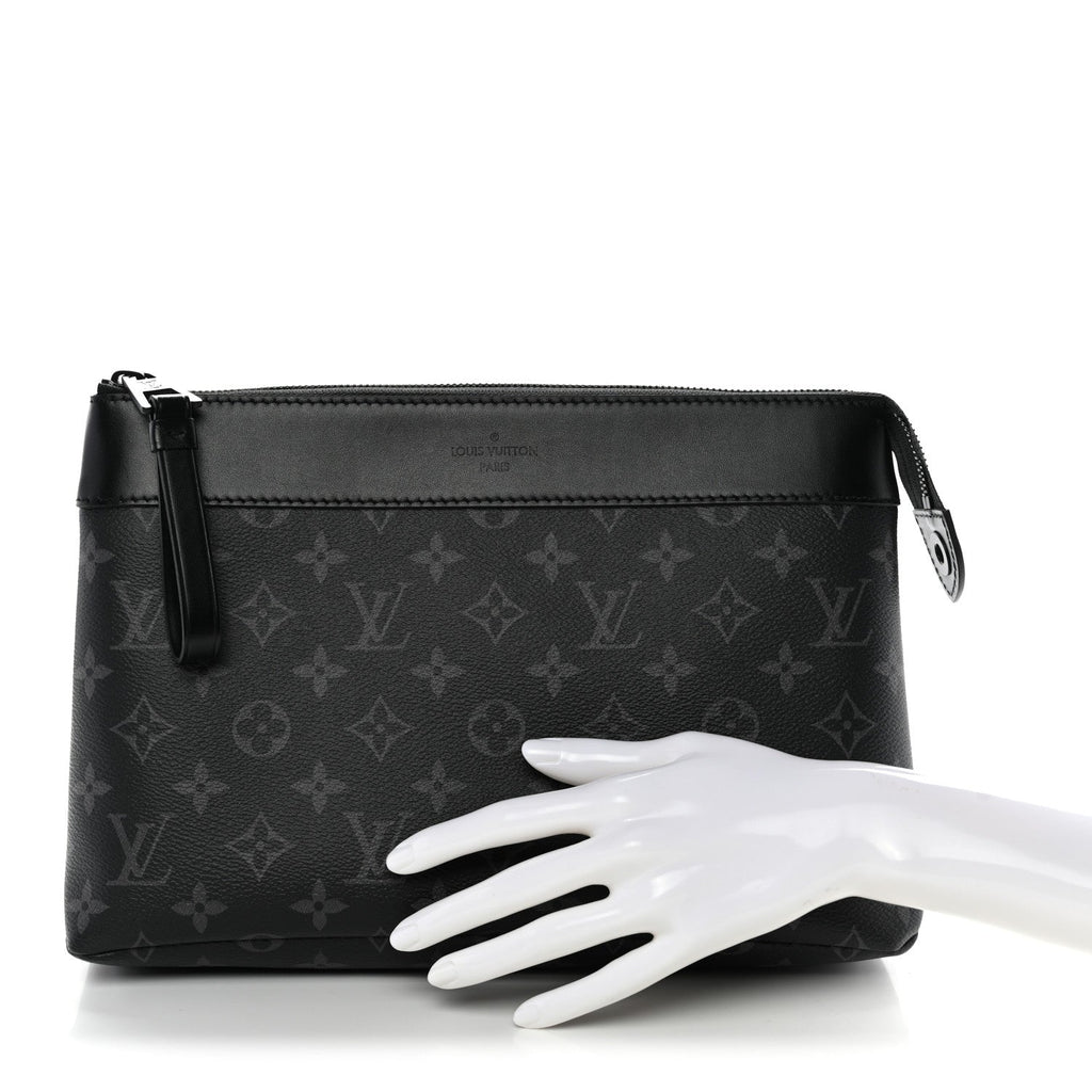 Louis Vuitton Monogram Eclipse Pochette Voyage Souple