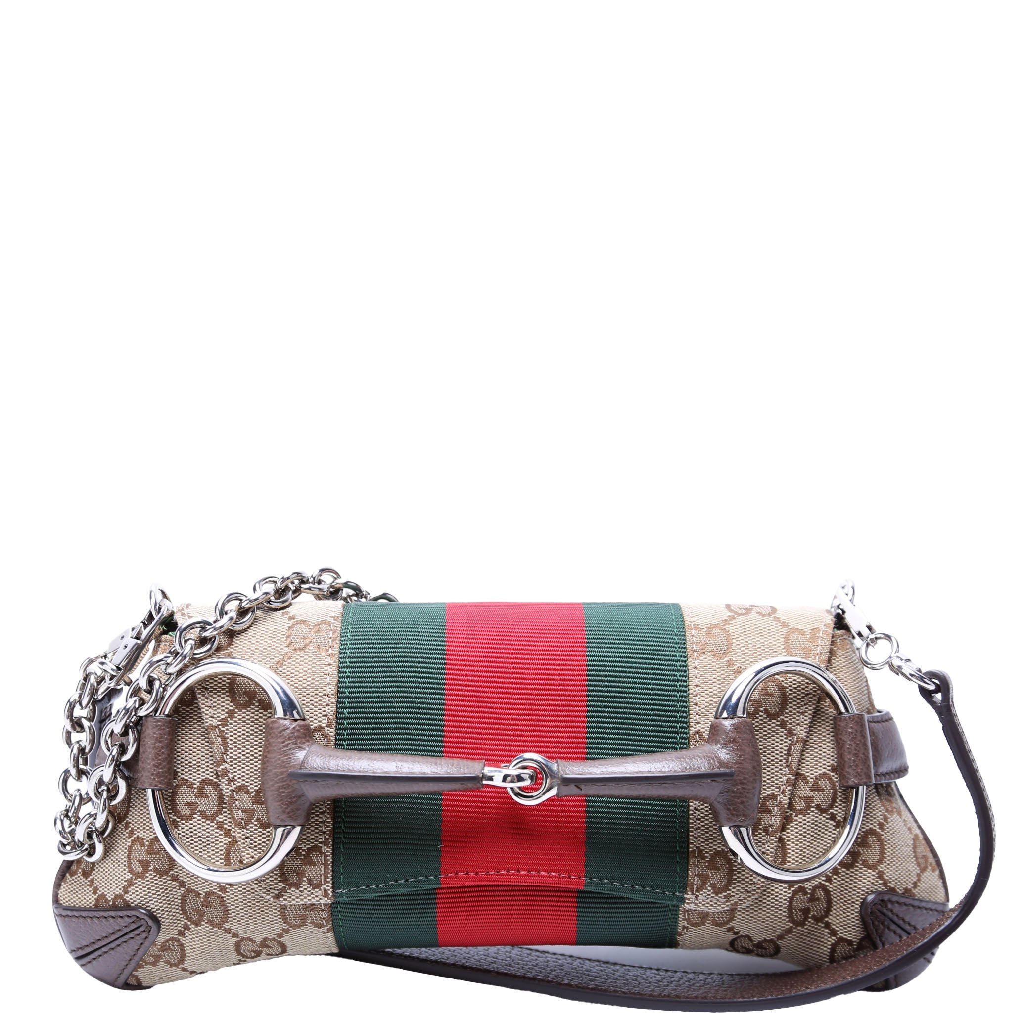 764339 Small Maxi Horsebit Chain Bag