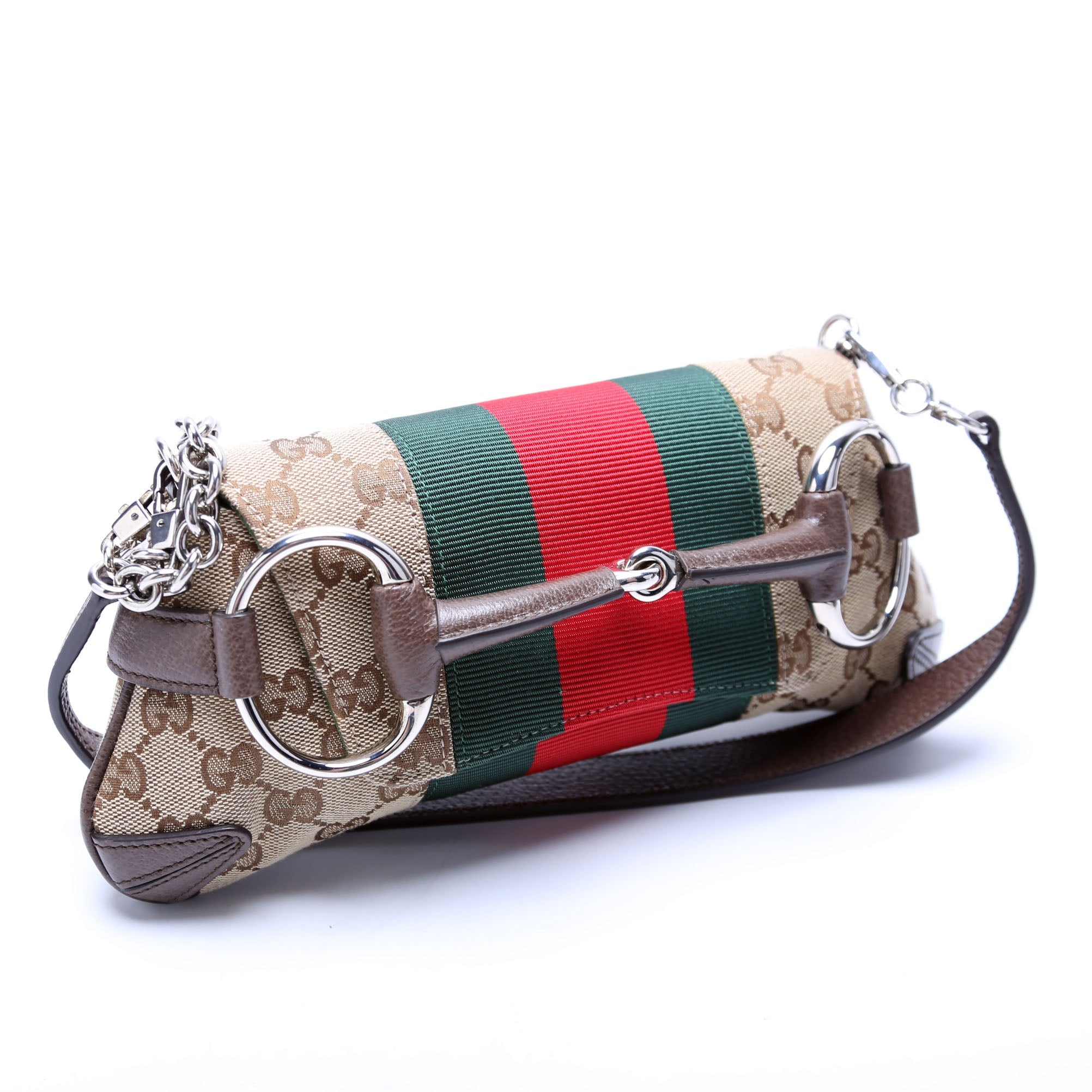 764339 Small Maxi Horsebit Chain Bag