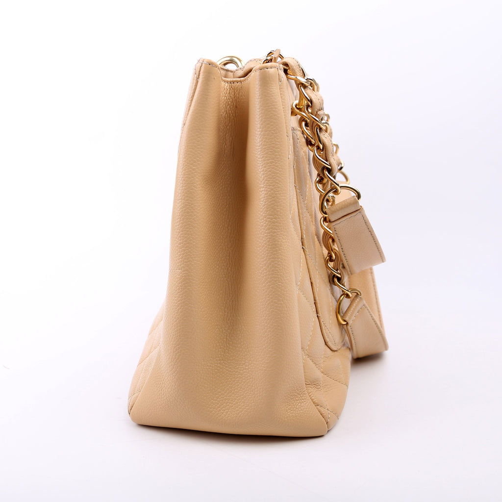 Grand Shopping Tote Caviar Nude