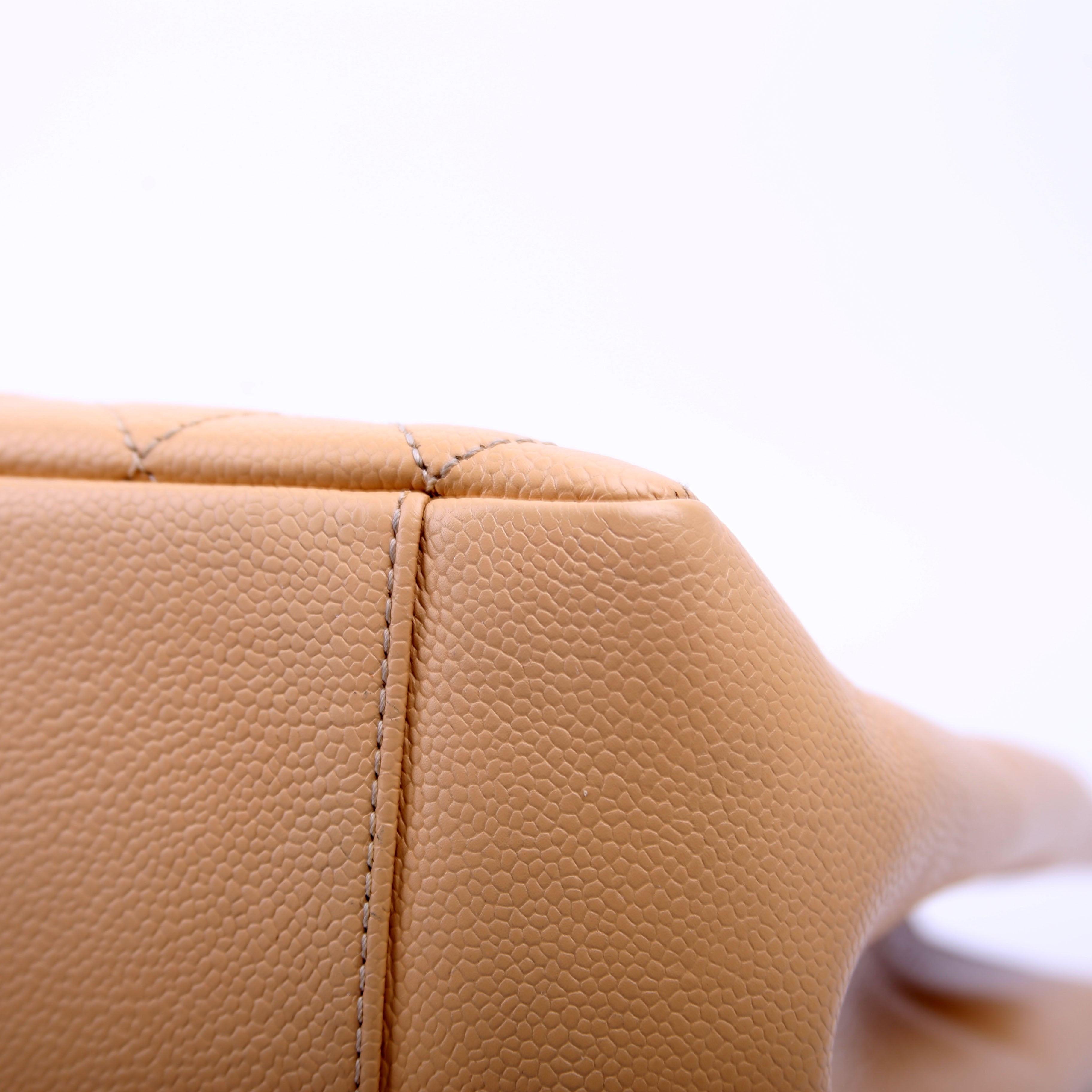 Grand Shopping Tote Caviar Nude