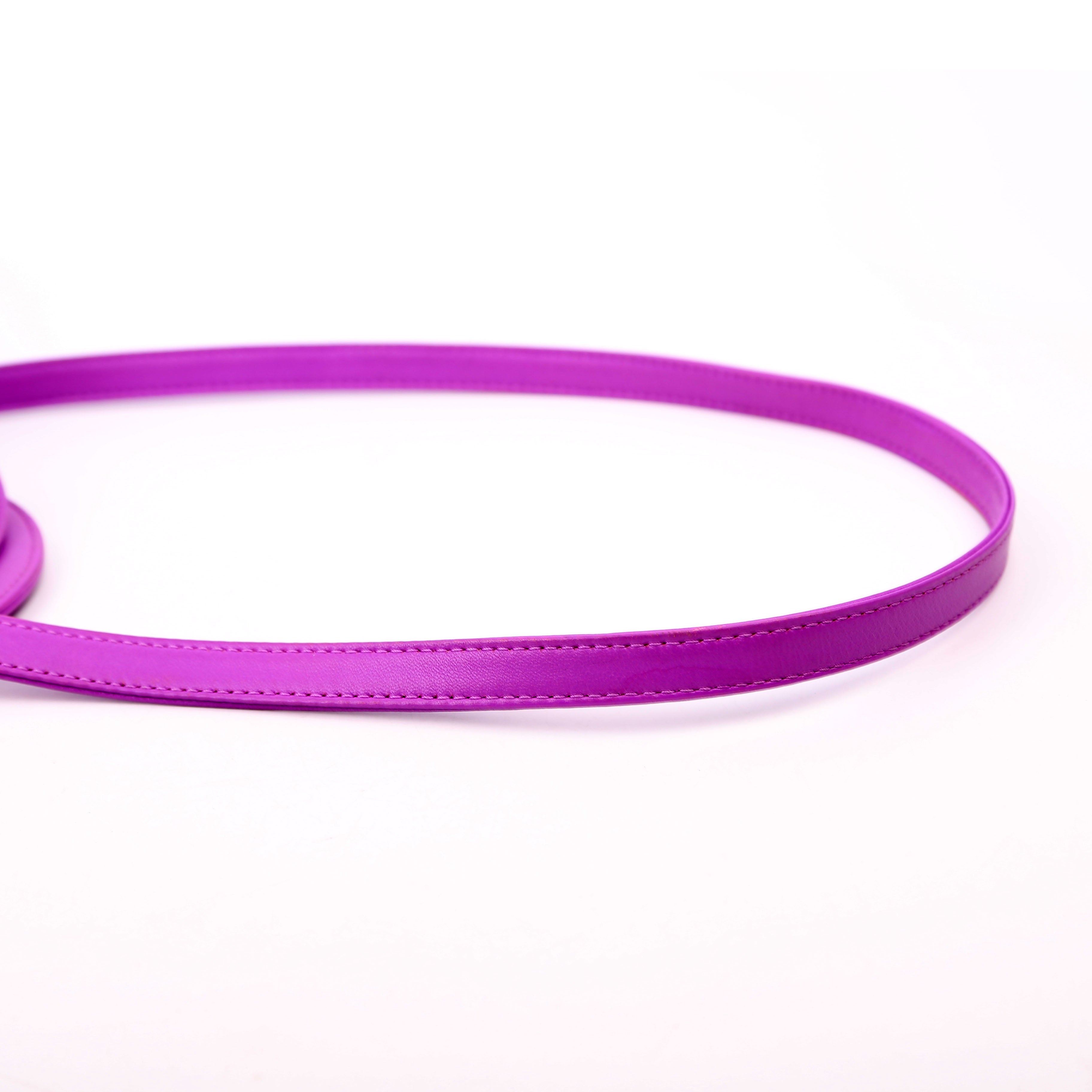 Lady Dior Medium Lambskin Purple