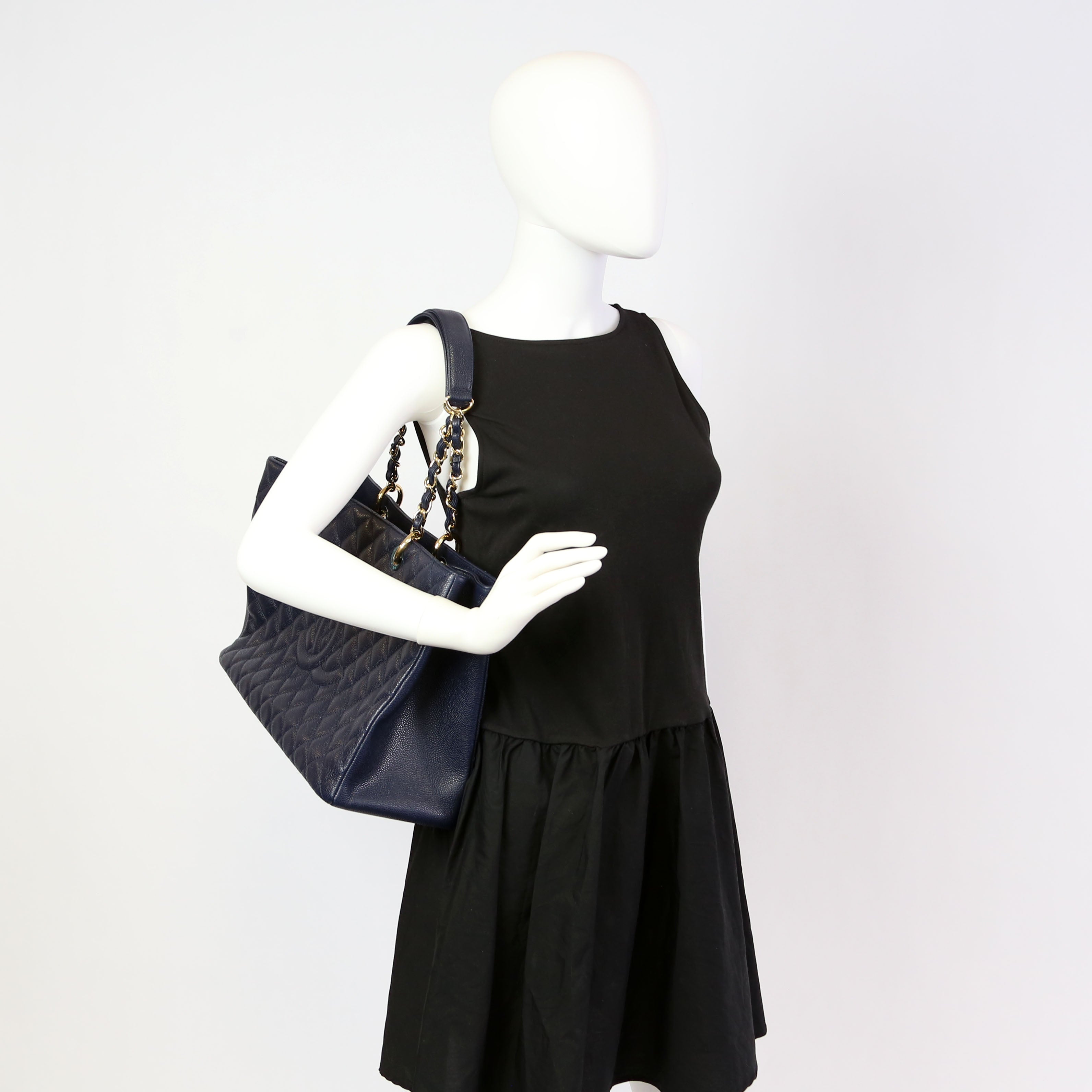 Grand Shopping Tote XL Navy