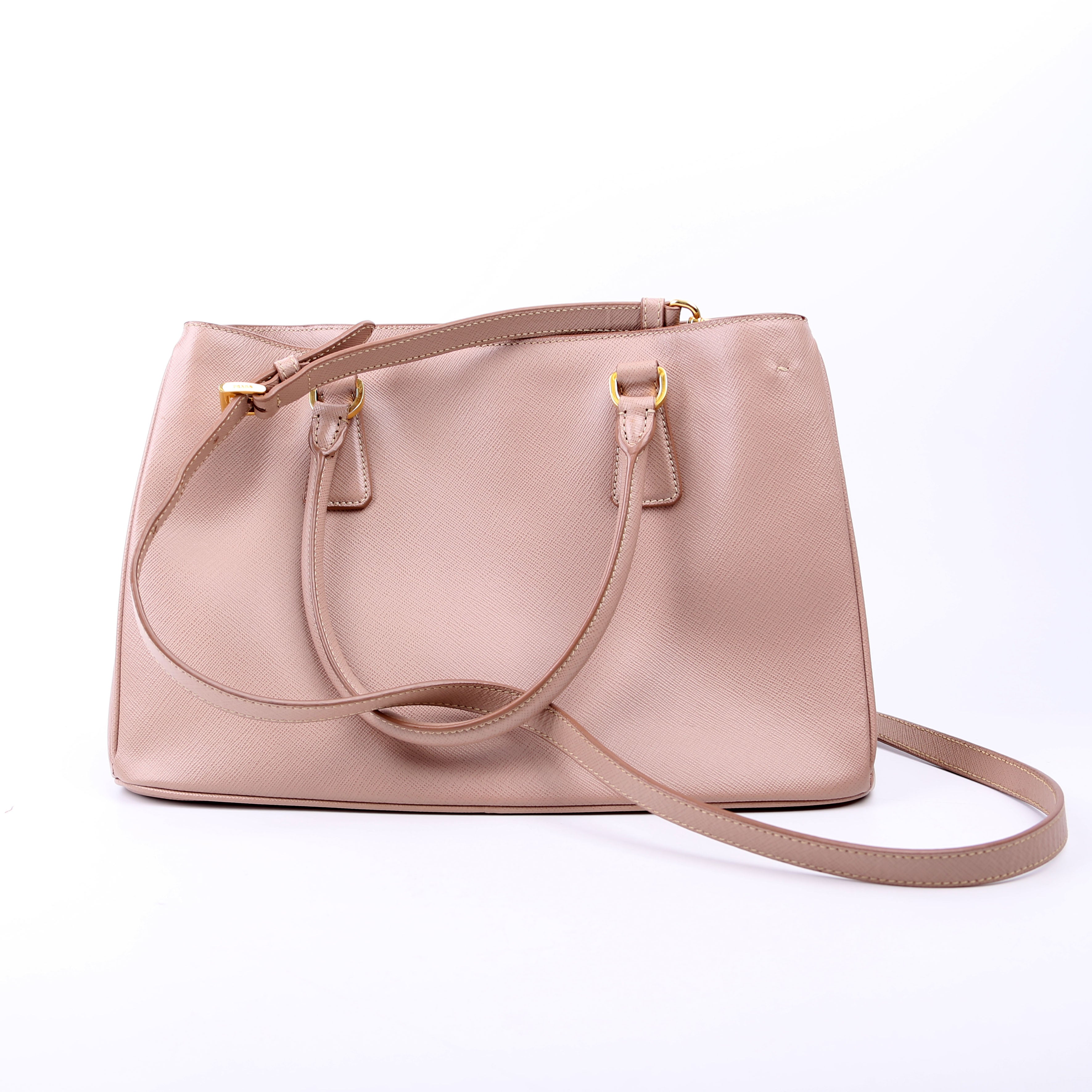 Saffiano Galleria Small Nude