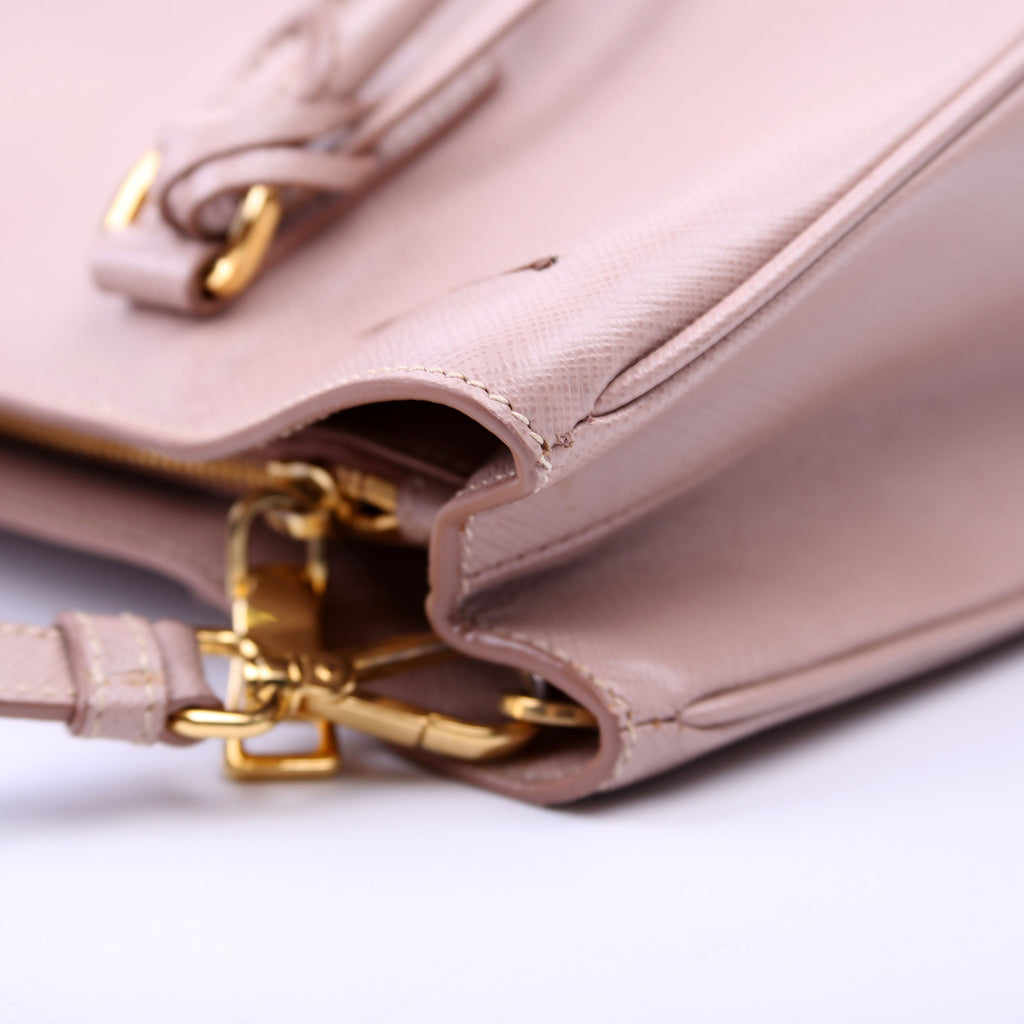 Saffiano Galleria Small Nude