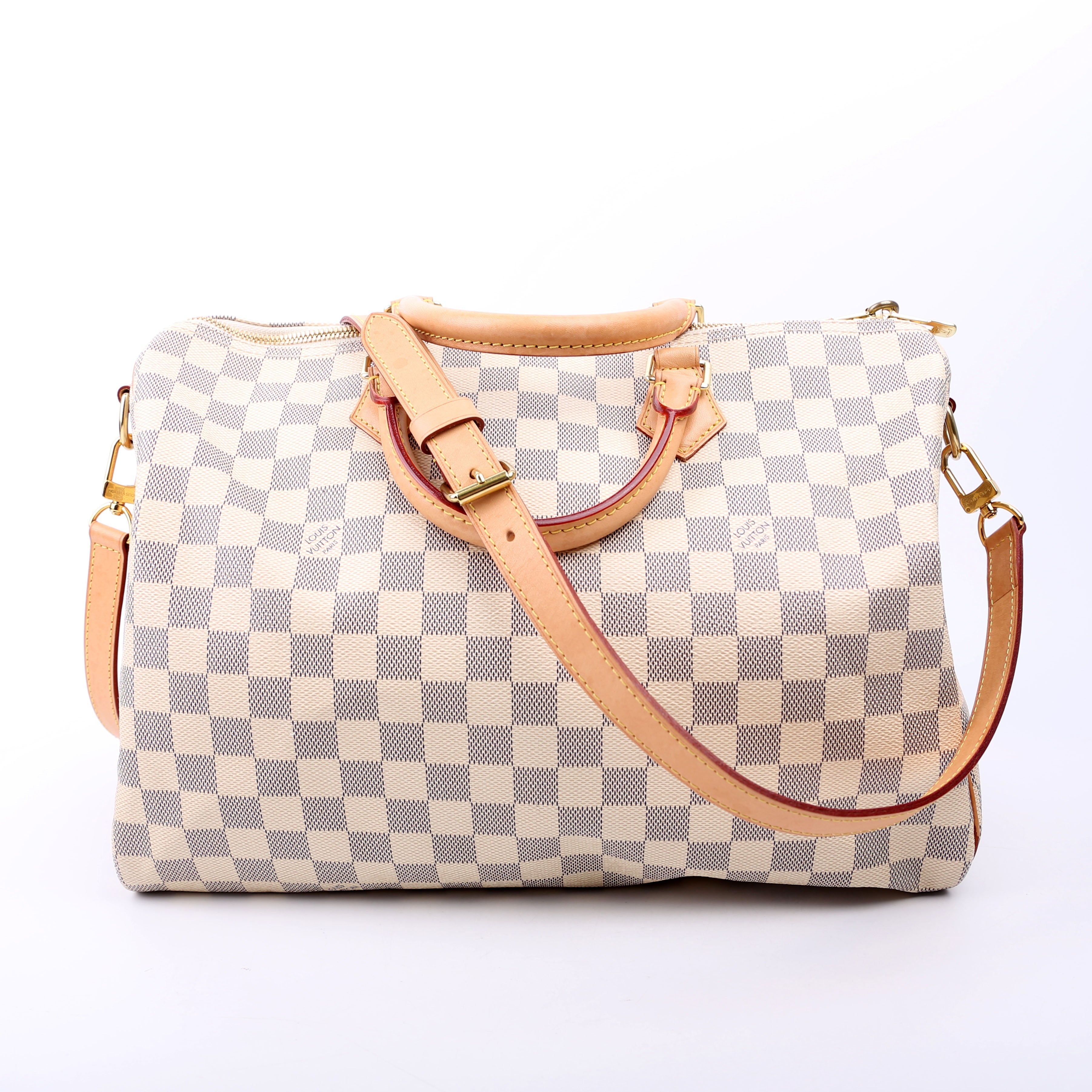 Speedy 35 Damier Azur Bandouliere