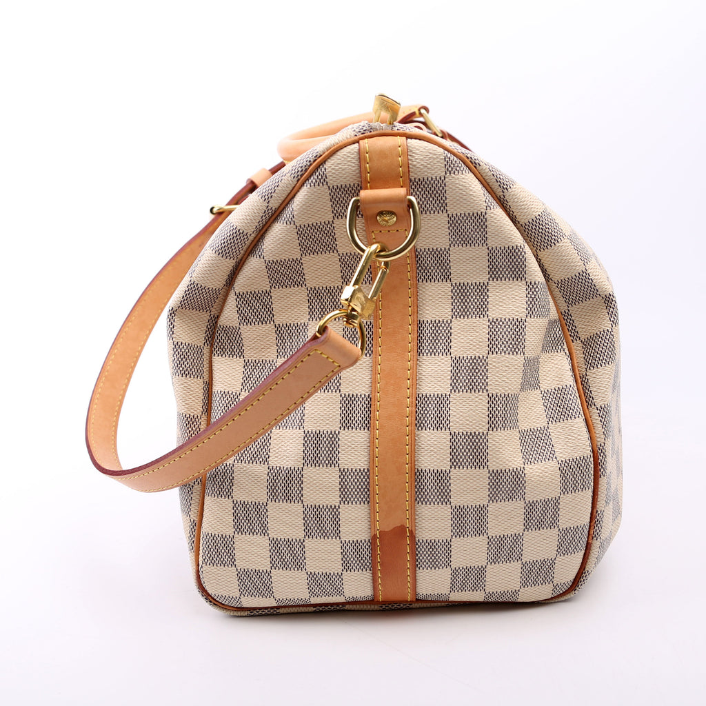 Speedy 35 Damier Azur Bandouliere