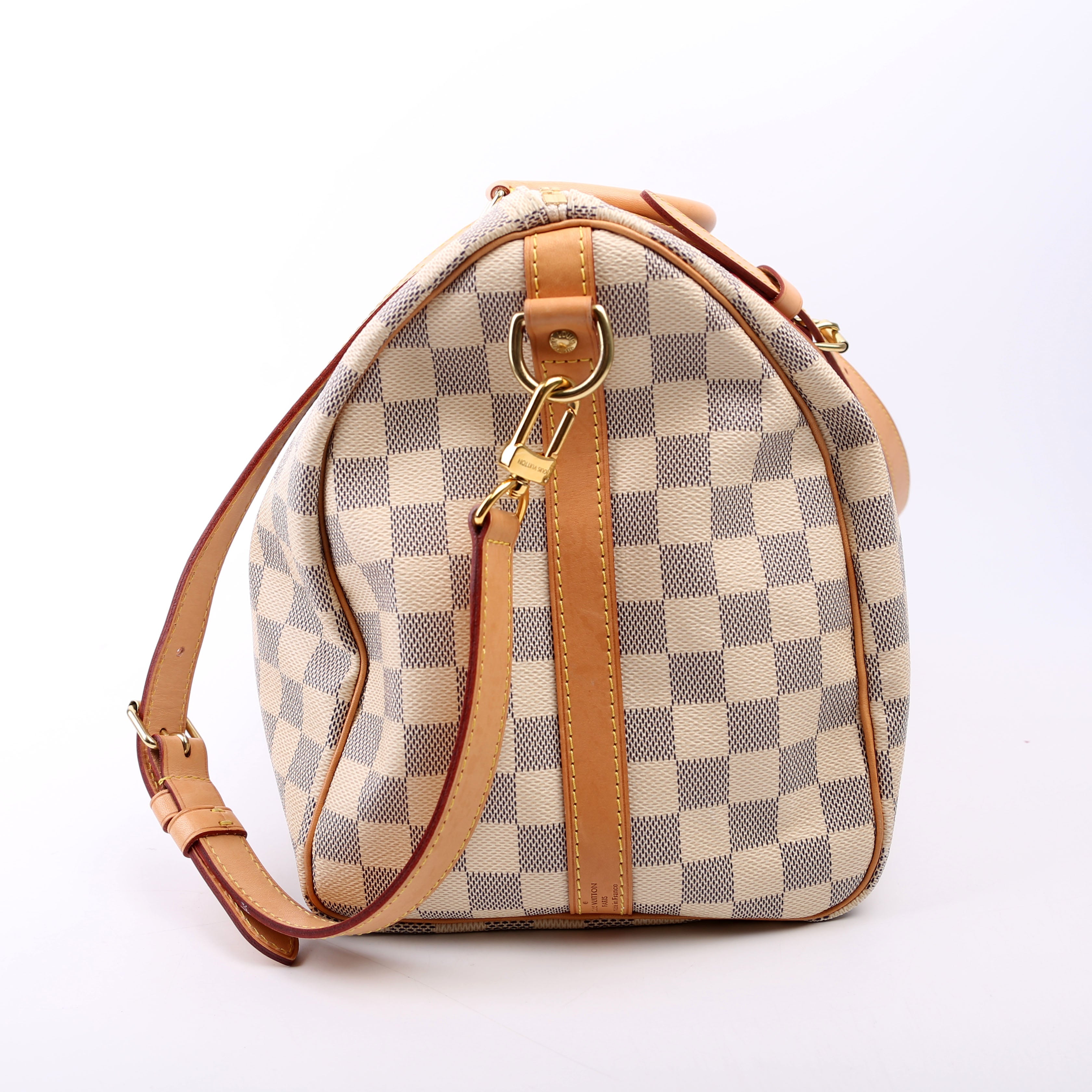 Speedy 35 Damier Azur Bandouliere