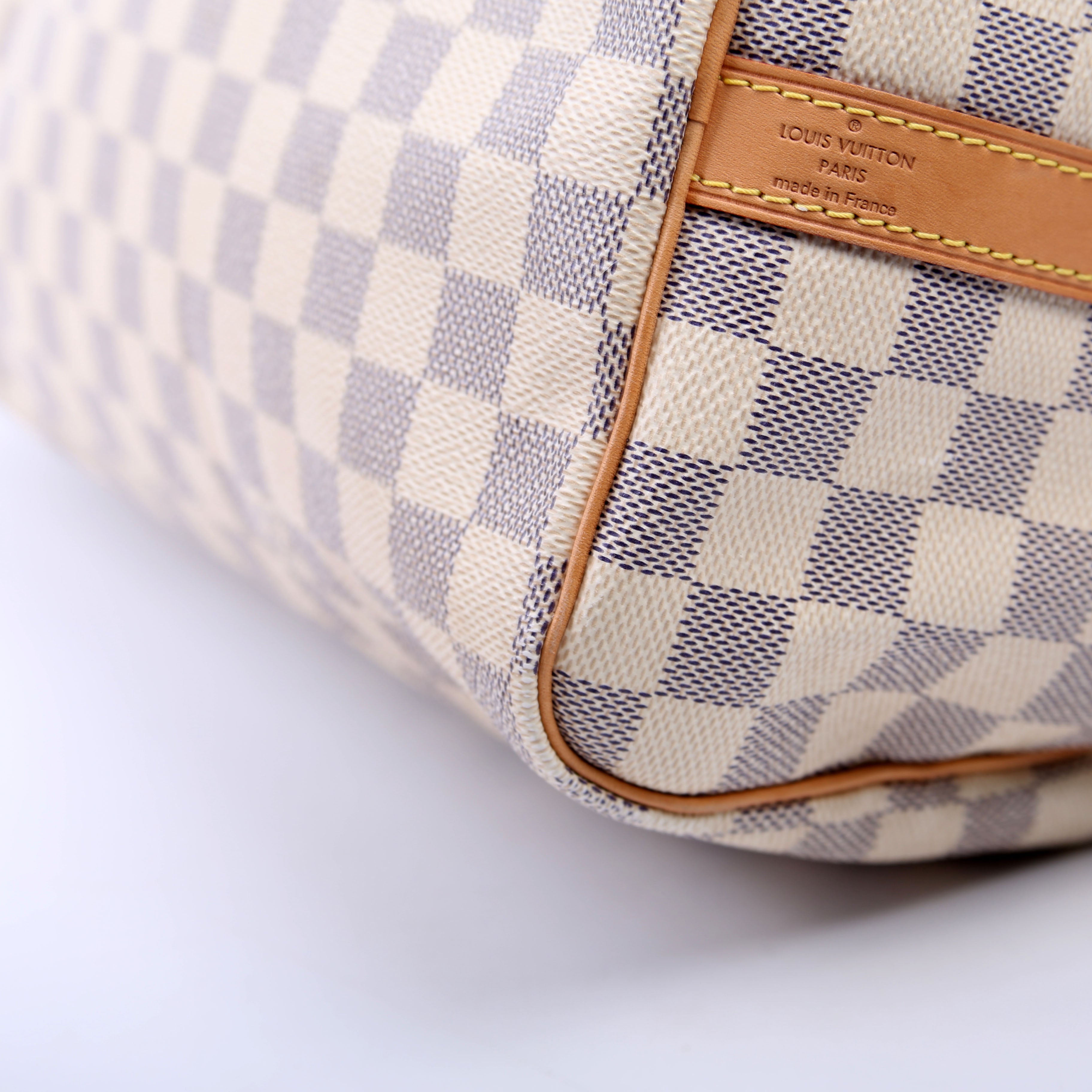 Speedy 35 Damier Azur Bandouliere