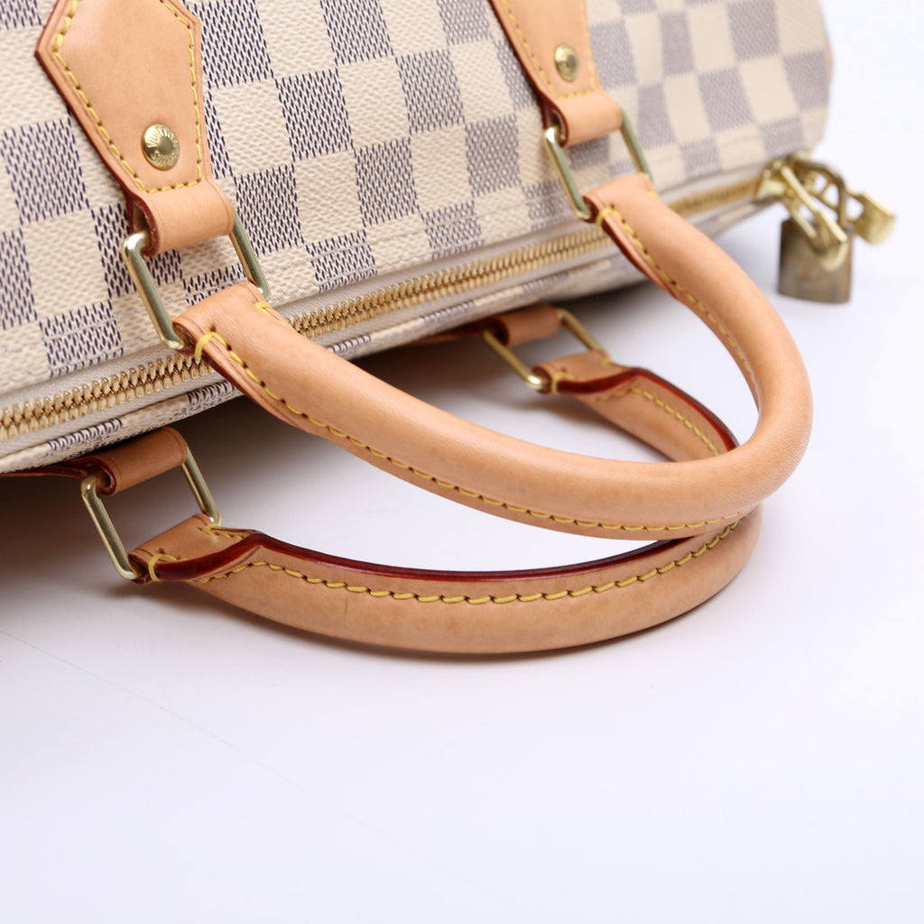 Speedy 35 Damier Azur Bandouliere