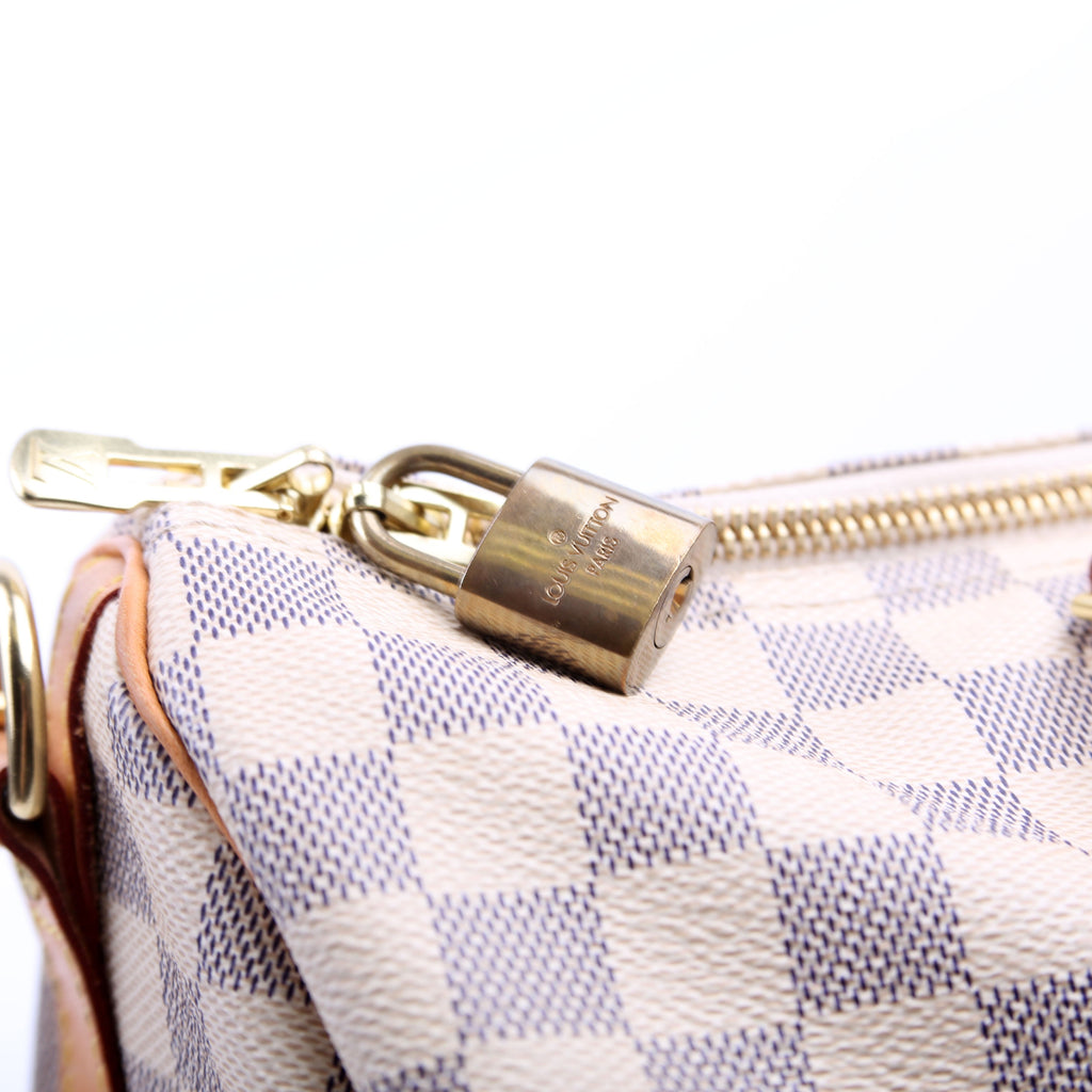 Speedy 35 Damier Azur Bandouliere