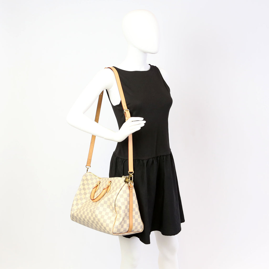 Speedy 35 Damier Azur Bandouliere