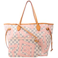 Neverfull With Wallet MM Tahitienne Pink