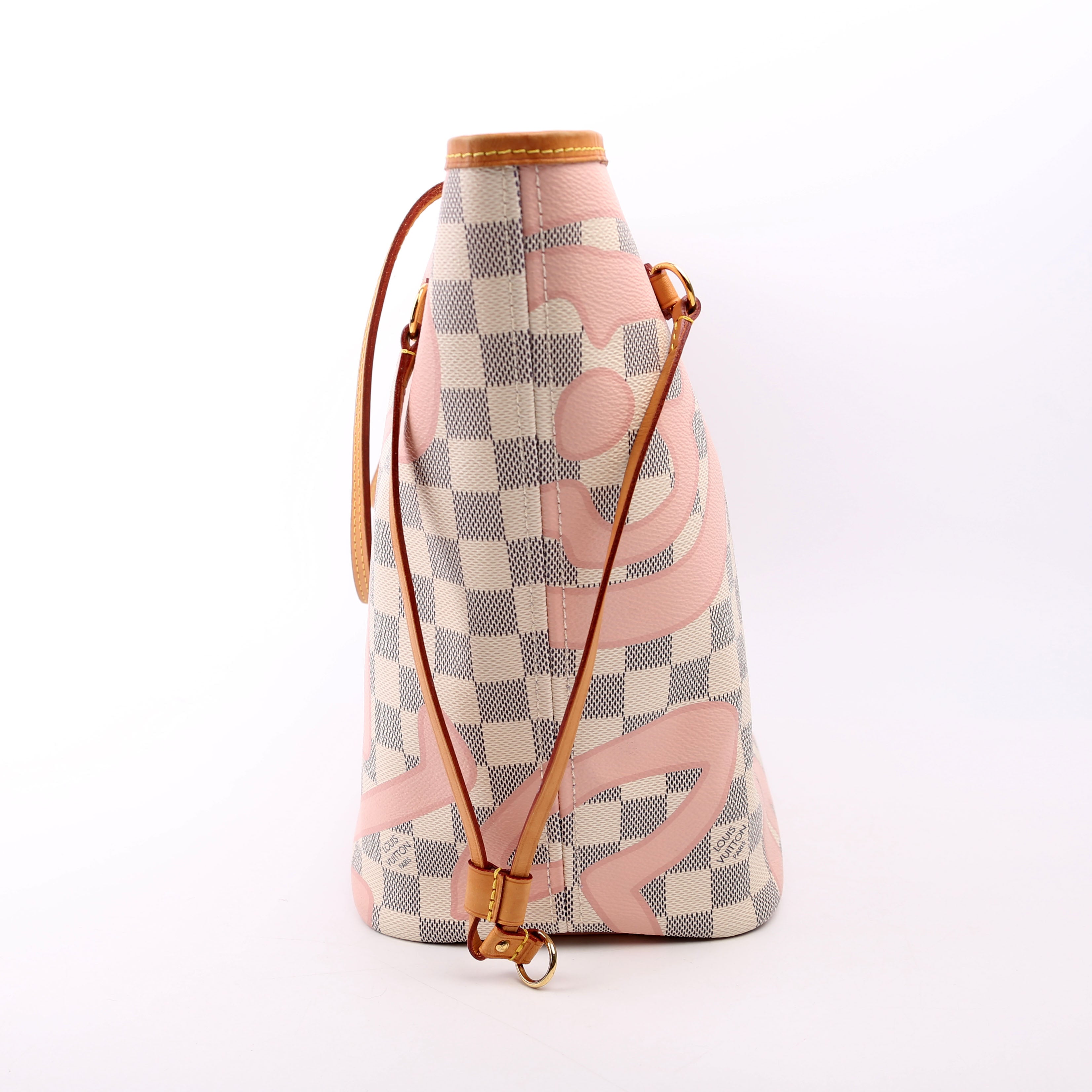 Neverfull With Wallet MM Tahitienne Pink