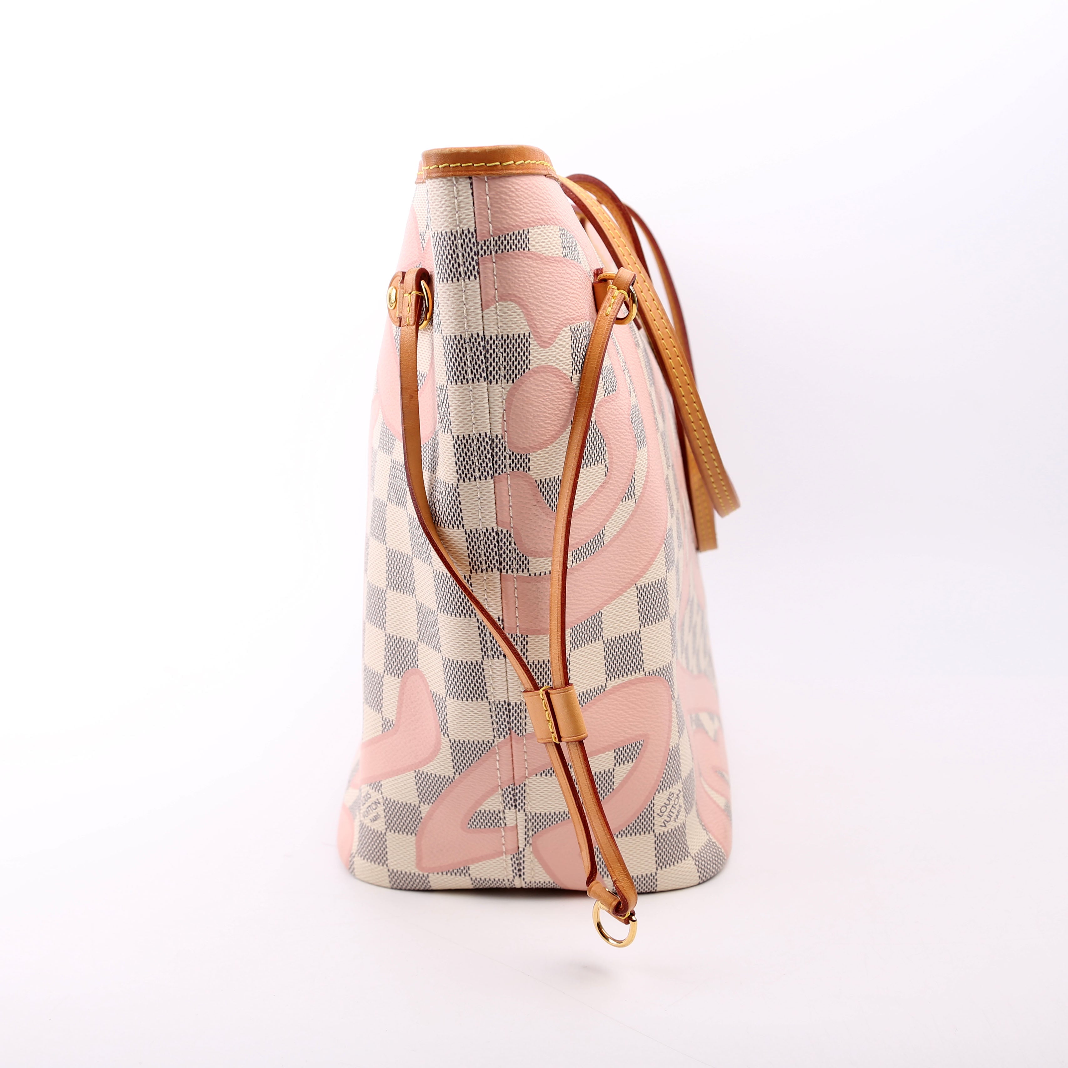 Neverfull With Wallet MM Tahitienne Pink