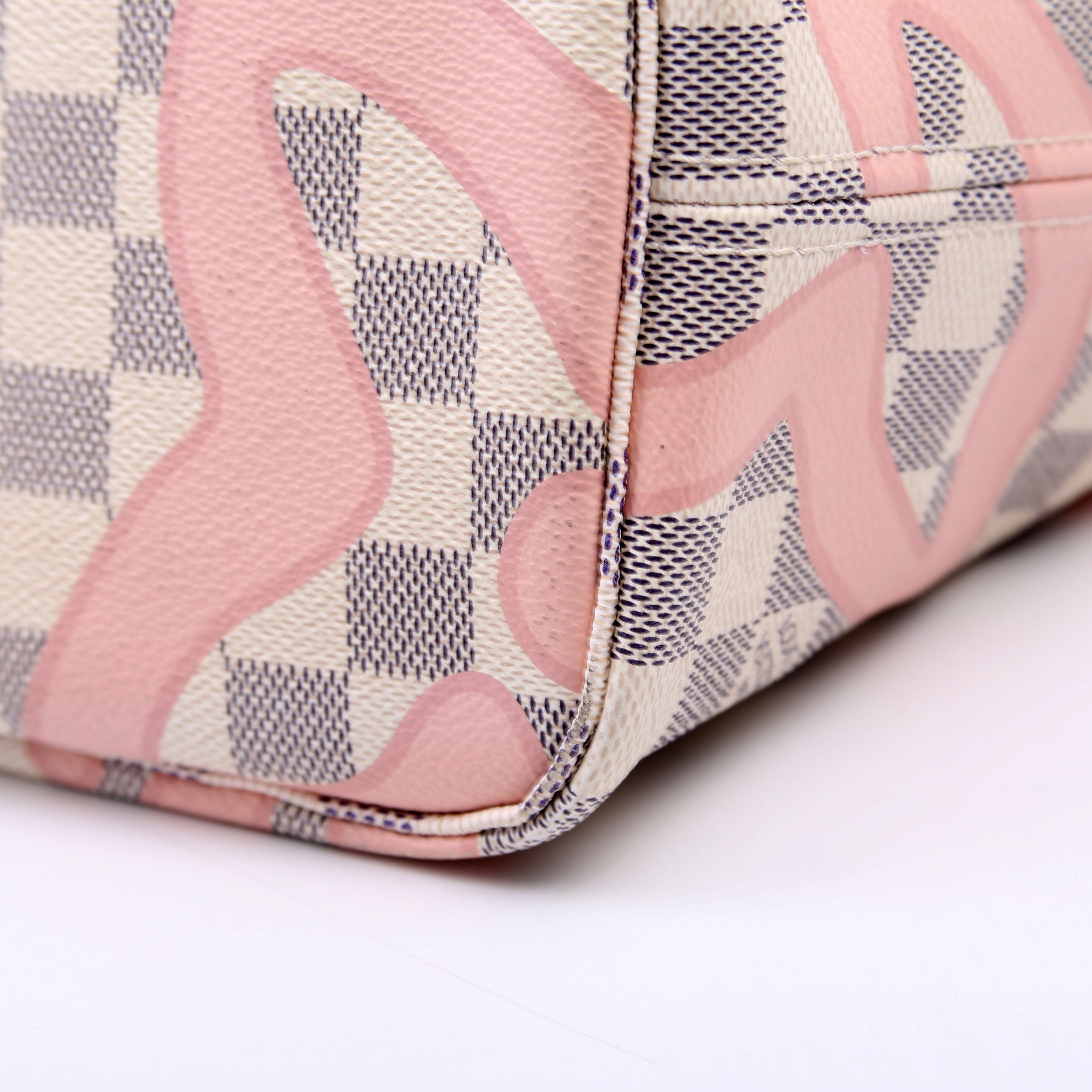 Neverfull With Wallet MM Tahitienne Pink