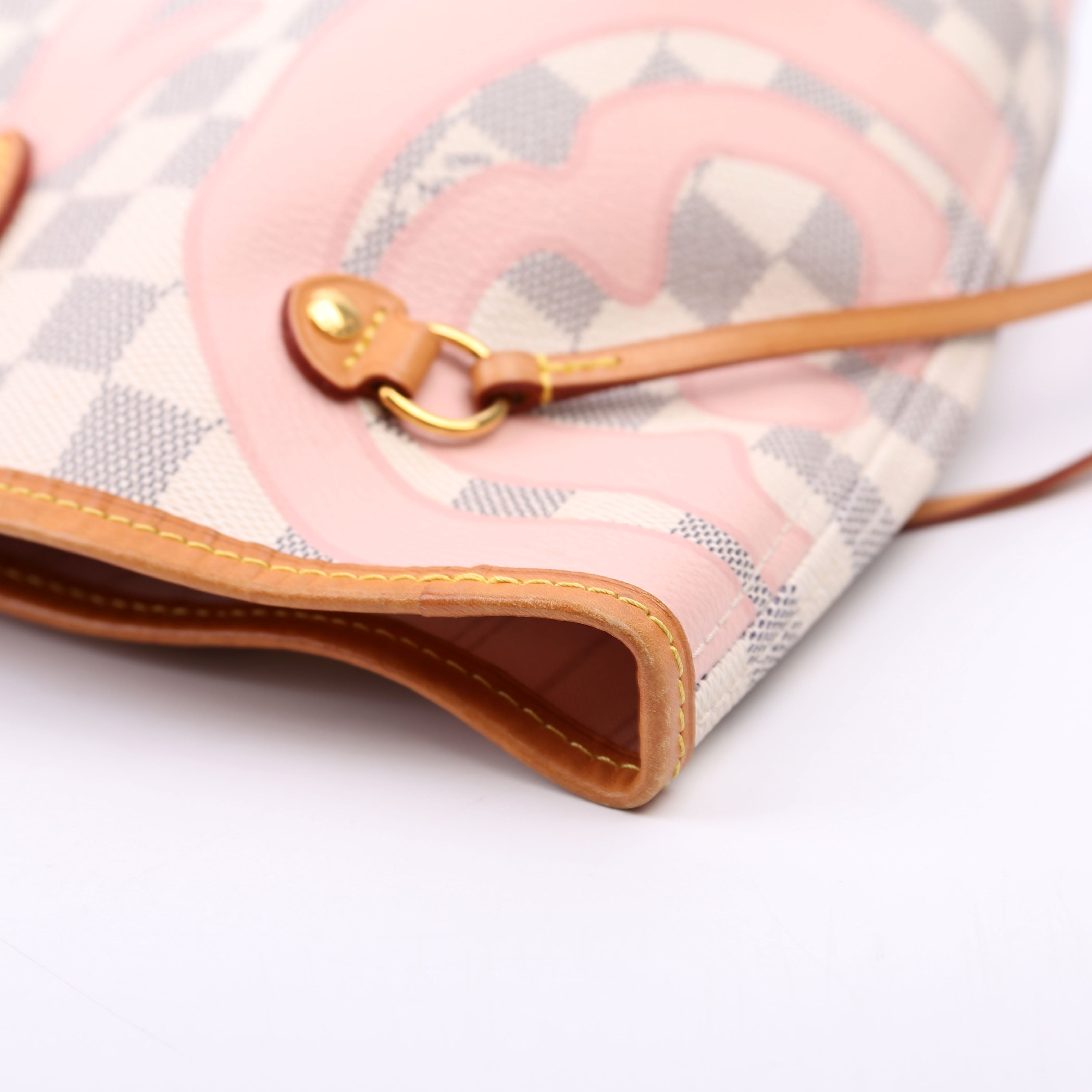 Neverfull With Wallet MM Tahitienne Pink