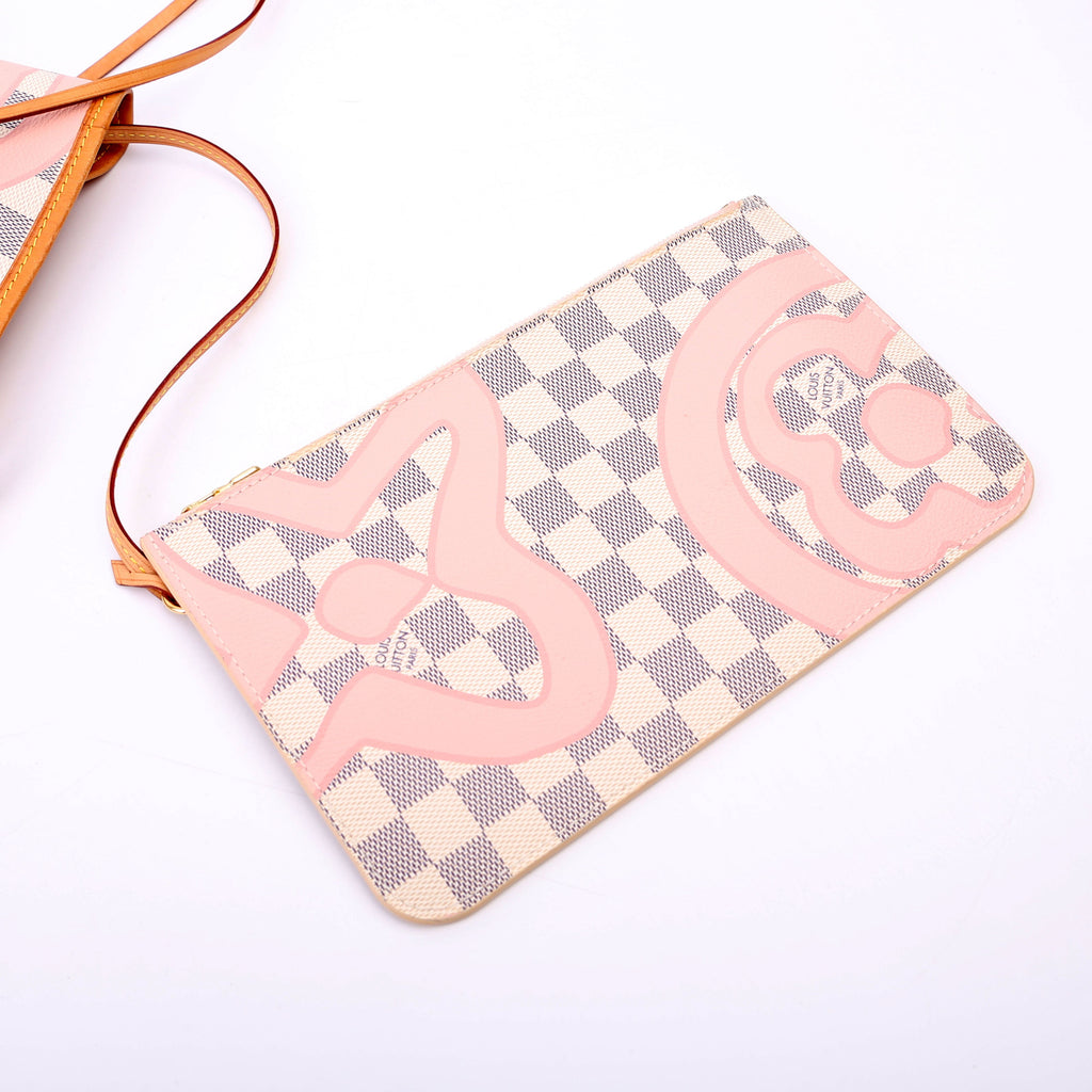 Neverfull With Wallet MM Tahitienne Pink