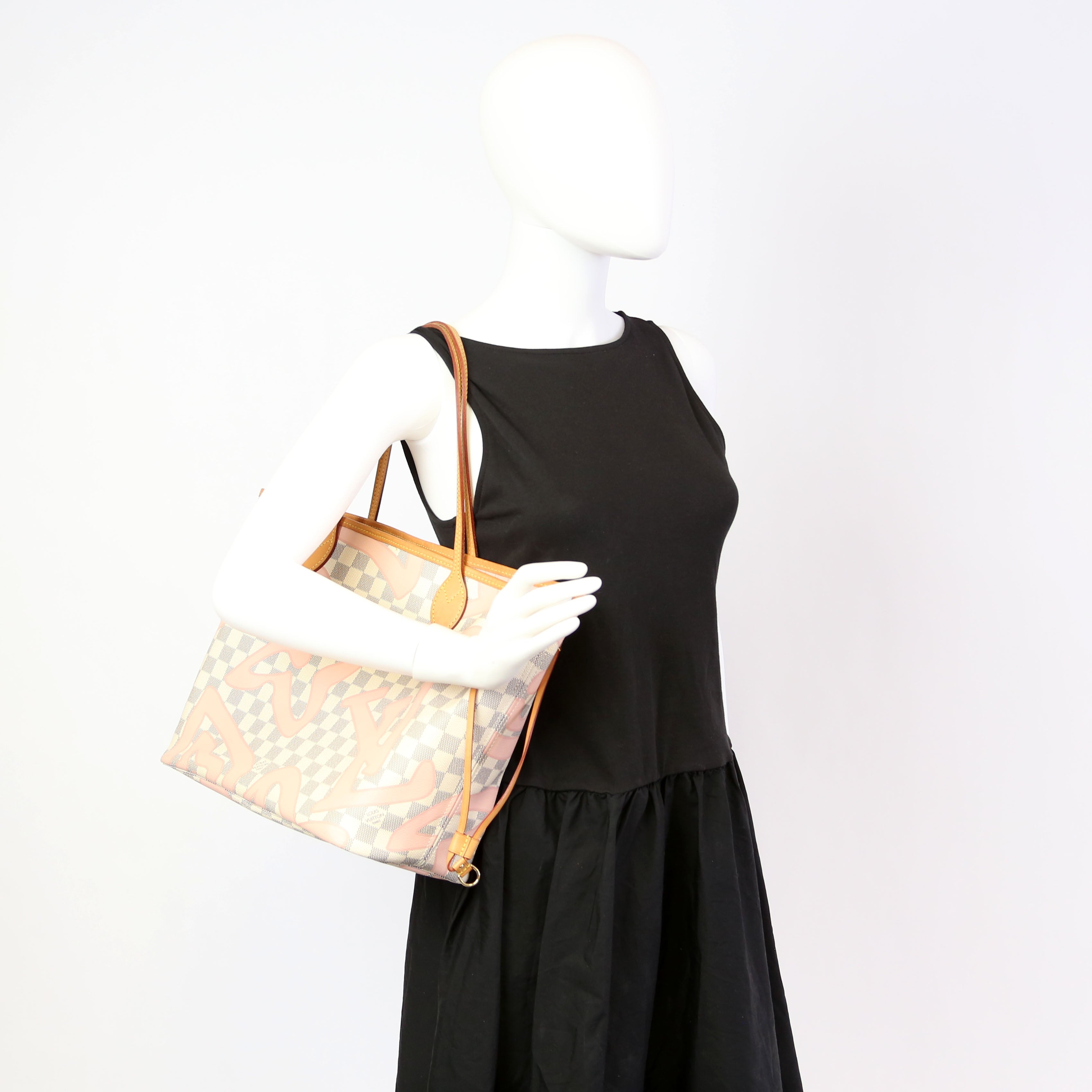 Neverfull With Wallet MM Tahitienne Pink